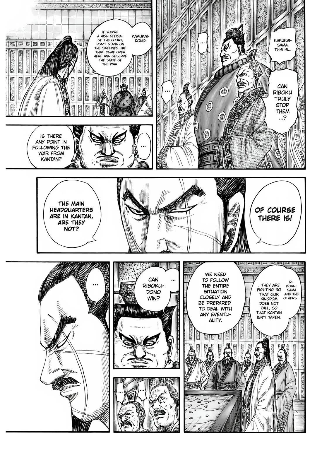 Kingdom Chapter 851 - Page 12 in English