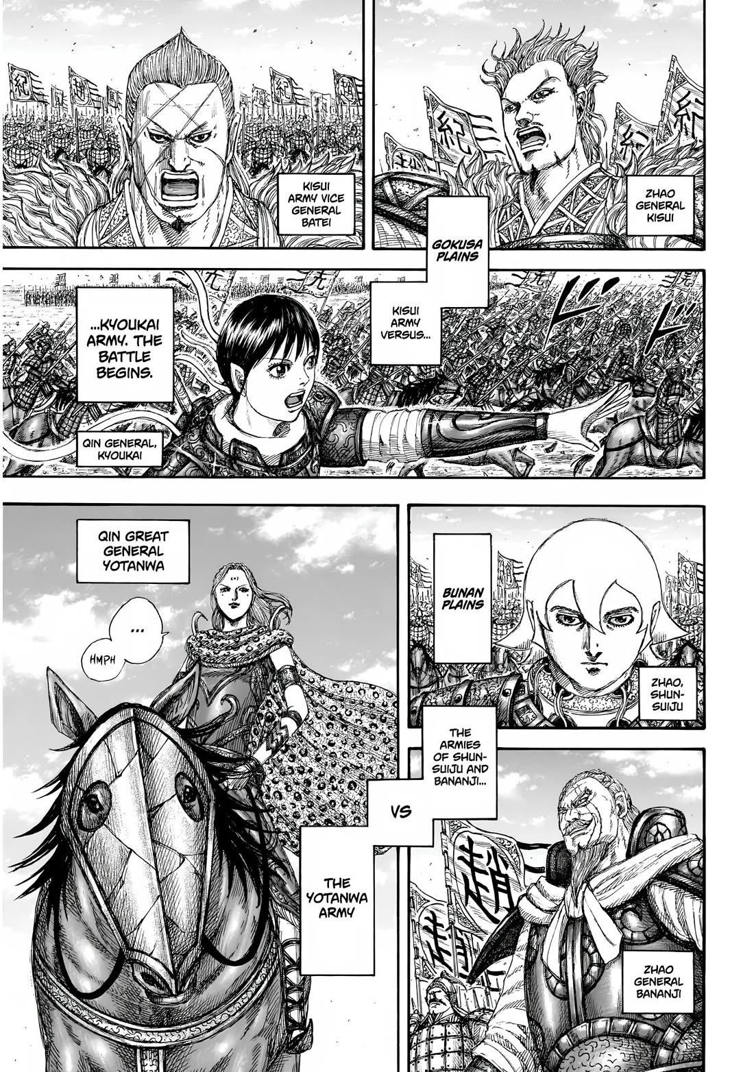 Kingdom Chapter 854 - Page 10 in English