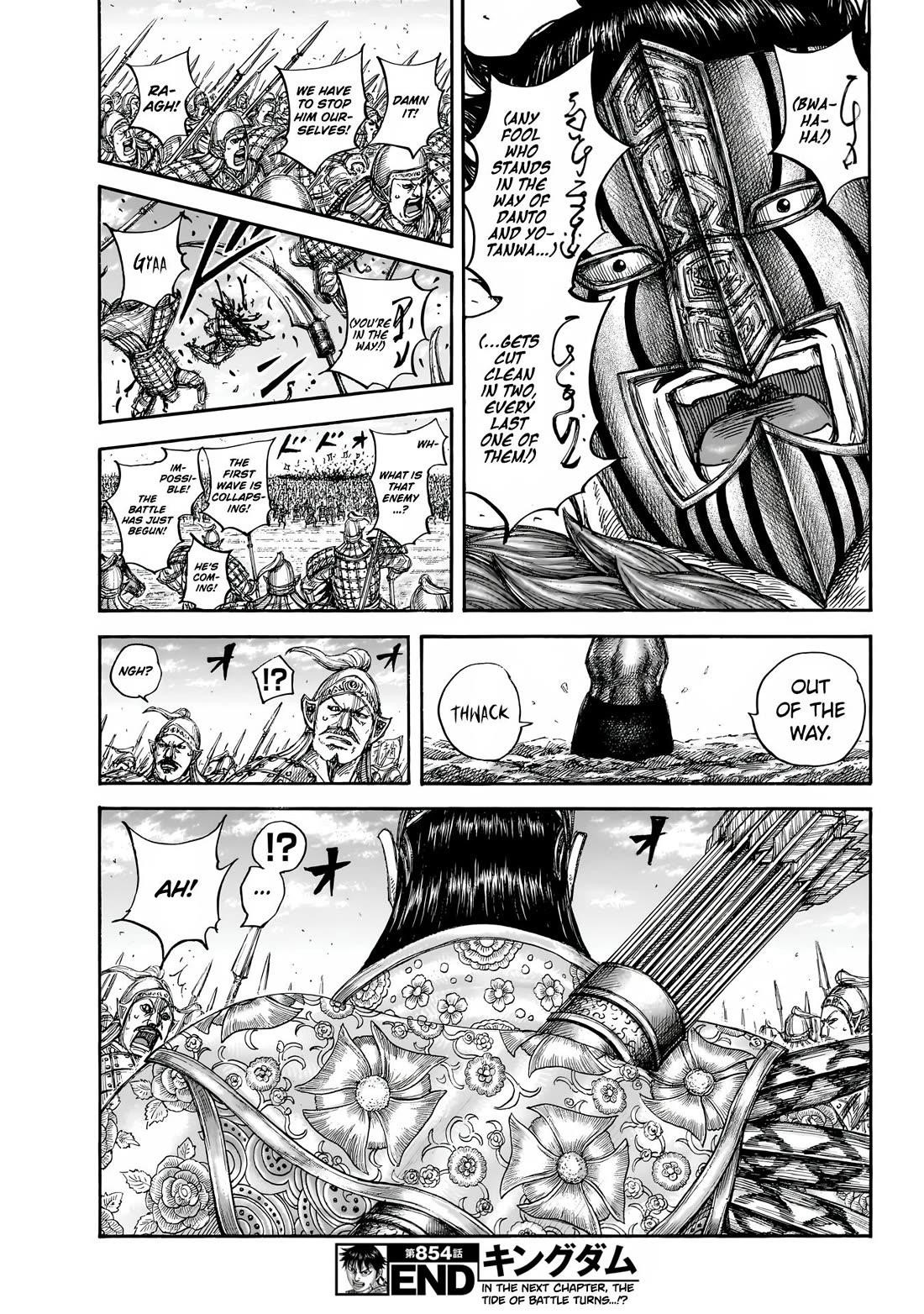 Kingdom Chapter 854 - Page 20 in English