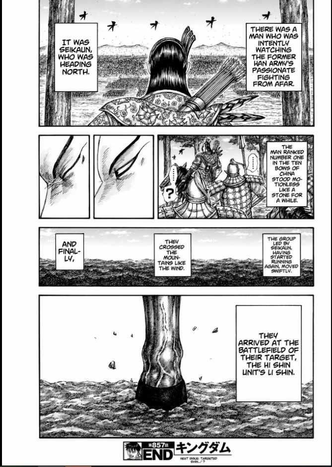 Kingdom Chapter 857 - Page 19 in English