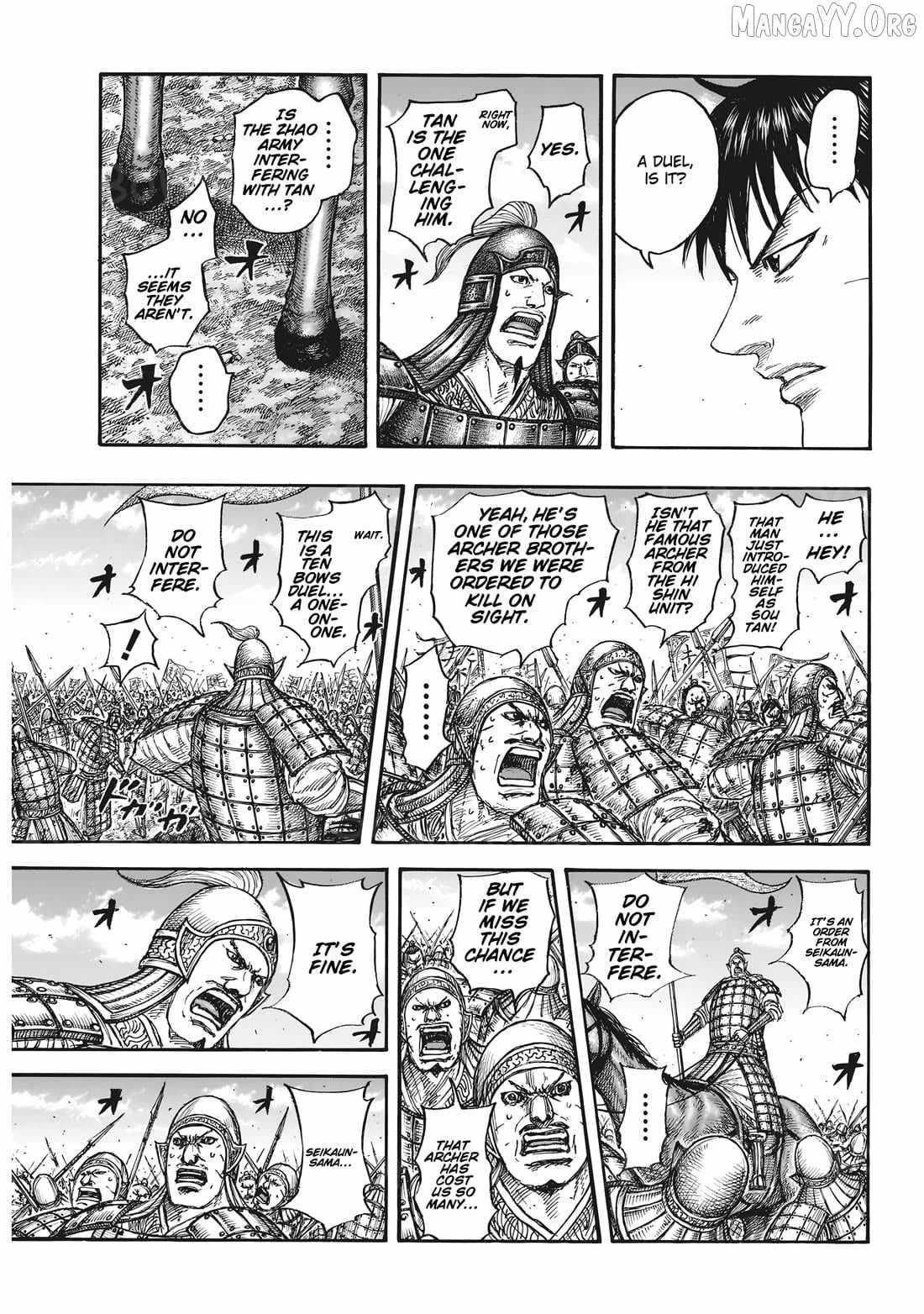 Kingdom Chapter 861 - Page 9 in English