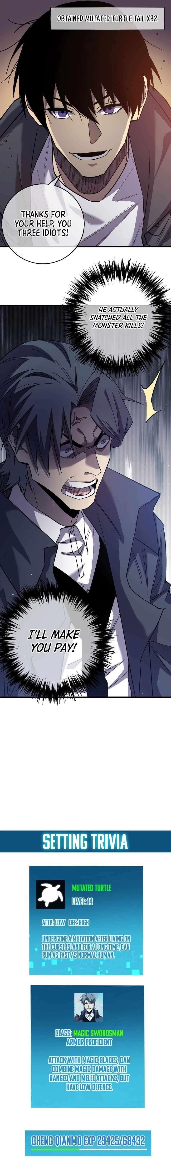 I Rely on My Invincibility to Deal Tons of Damage Passively! Chapter 8 - Page 17 in English