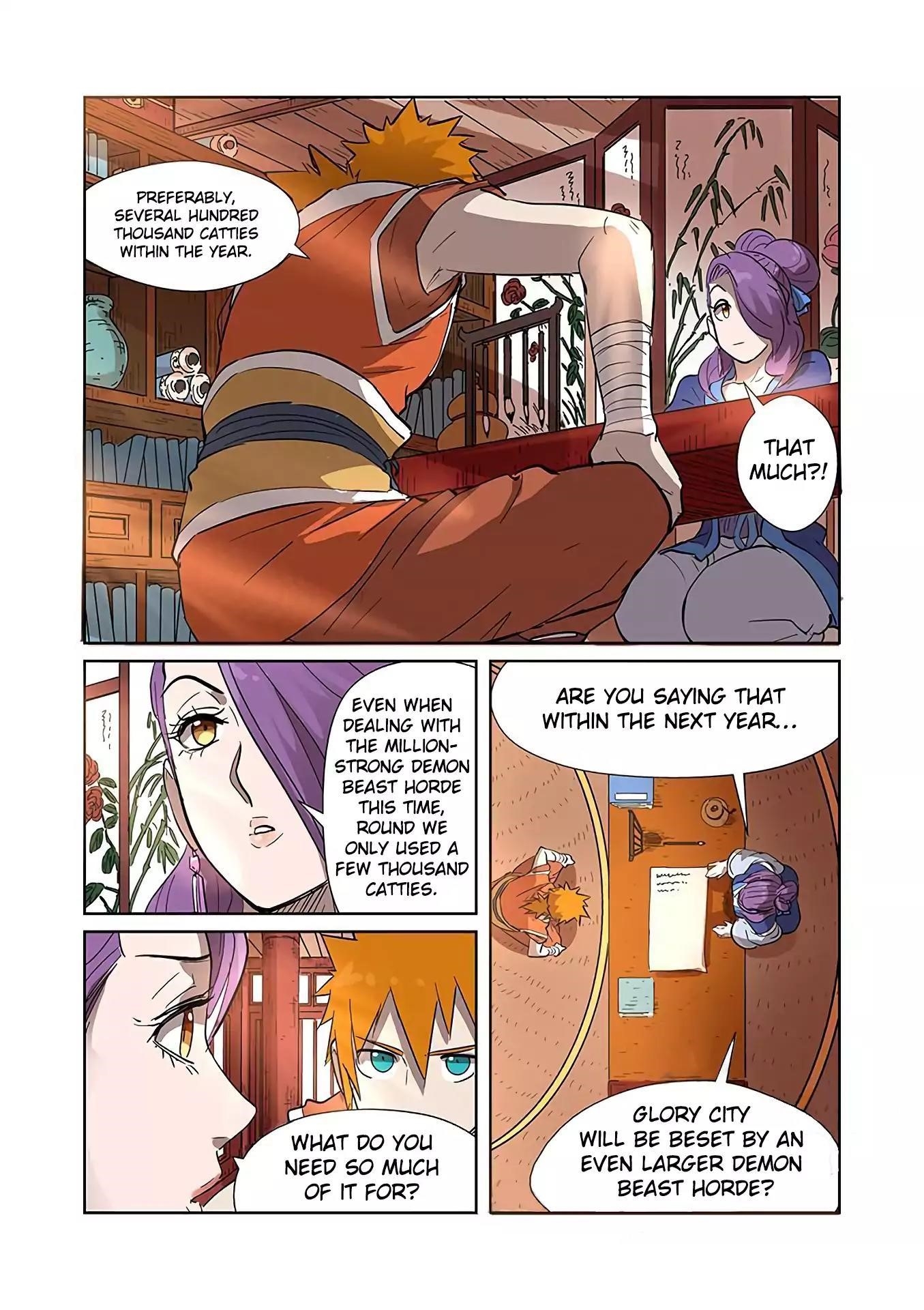 TALES OF DEMONS AND GODS Chapter 188.5 - Page 9 in English