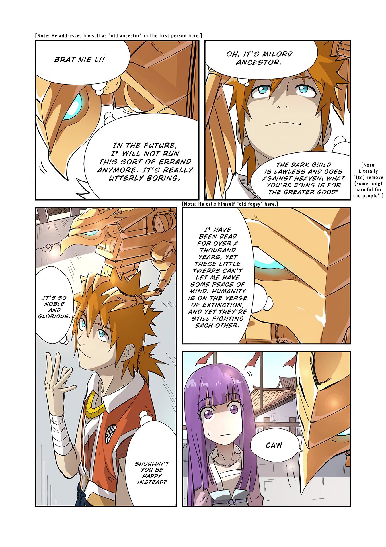 TALES OF DEMONS AND GODS Chapter 194 - Page 4 in English