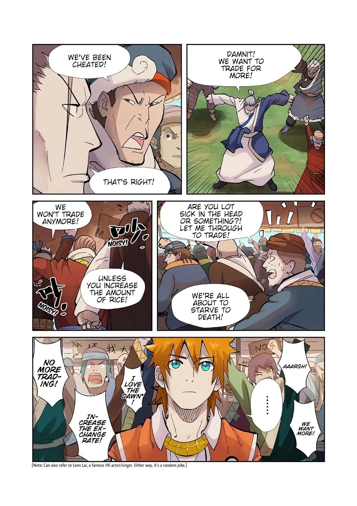 TALES OF DEMONS AND GODS Chapter 217.5 - Page 11 in English