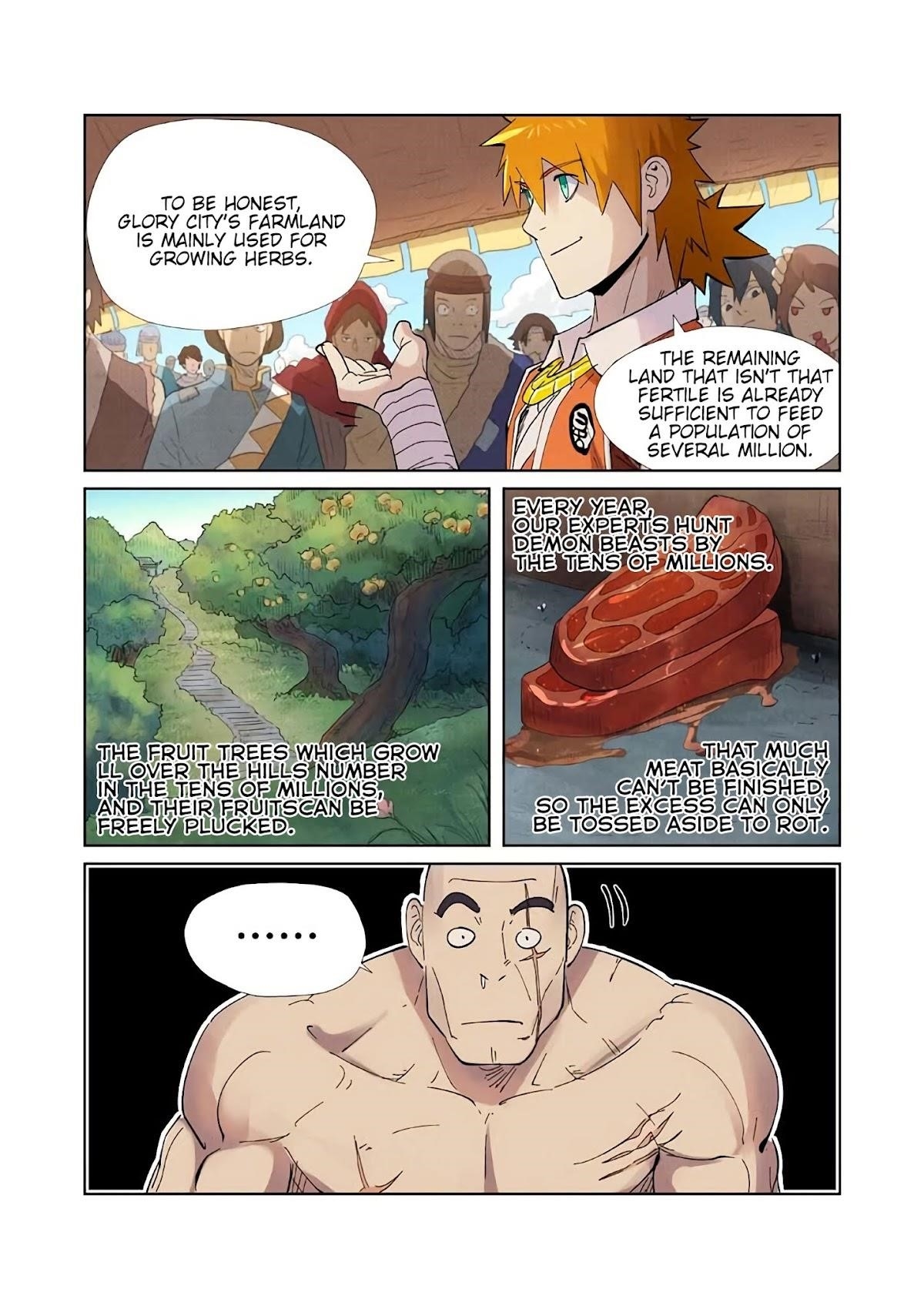 TALES OF DEMONS AND GODS Chapter 217.5 - Page 8 in English