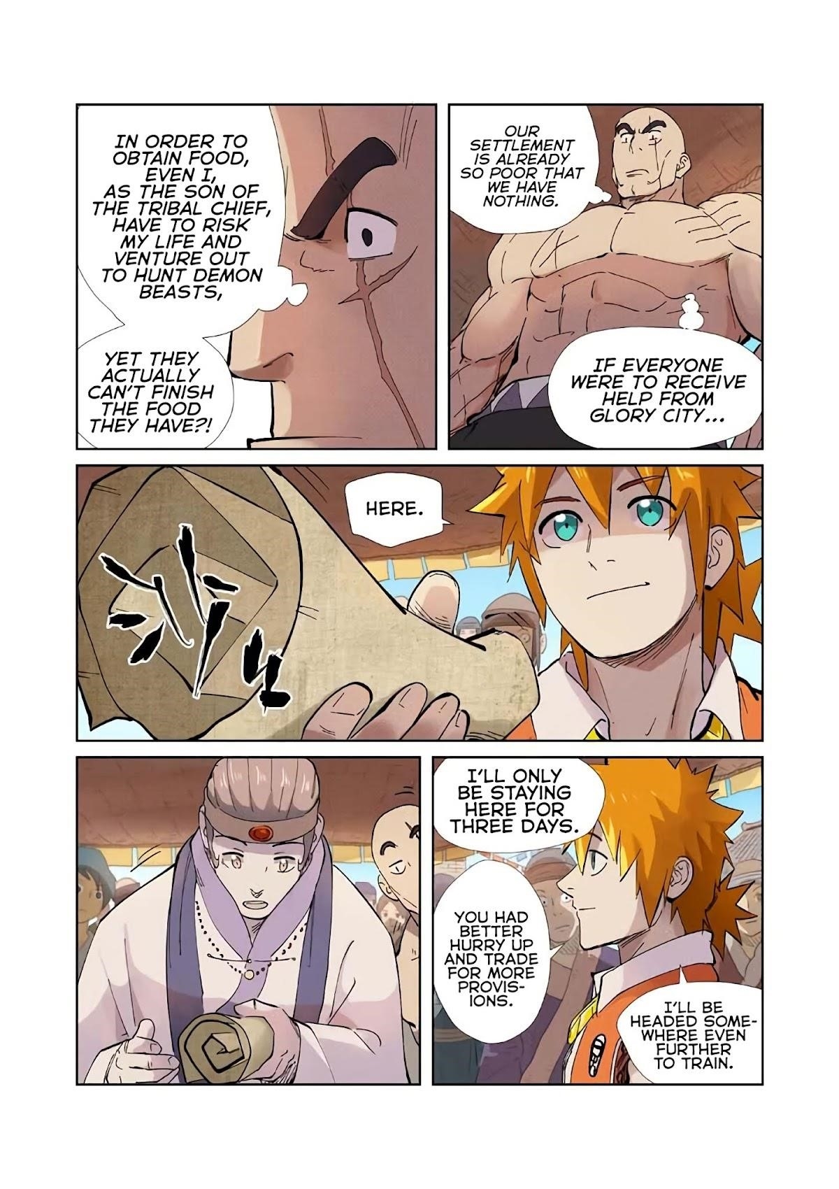 TALES OF DEMONS AND GODS Chapter 217.5 - Page 9 in English
