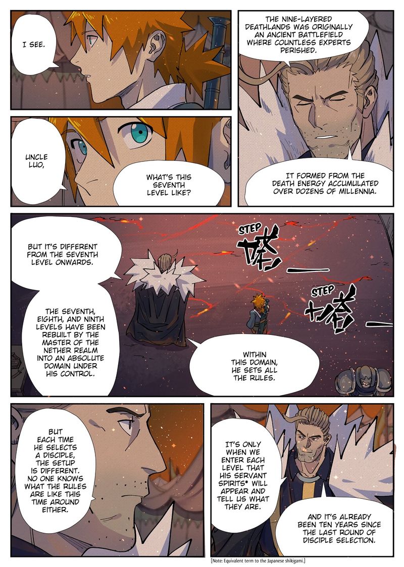 TALES OF DEMONS AND GODS Chapter 254 - Page 9 in English
