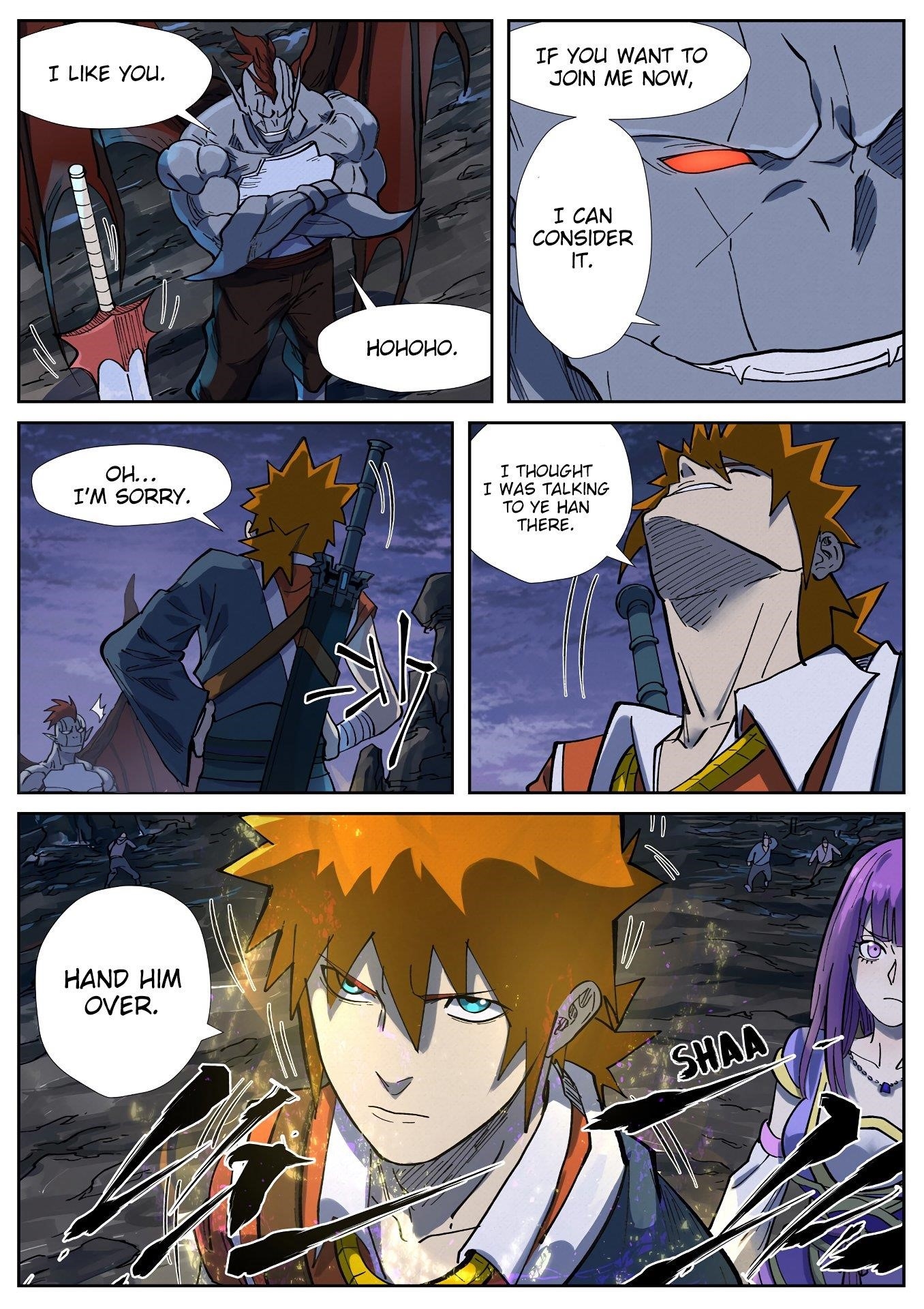 TALES OF DEMONS AND GODS Chapter 257.5 - Page 4 in English