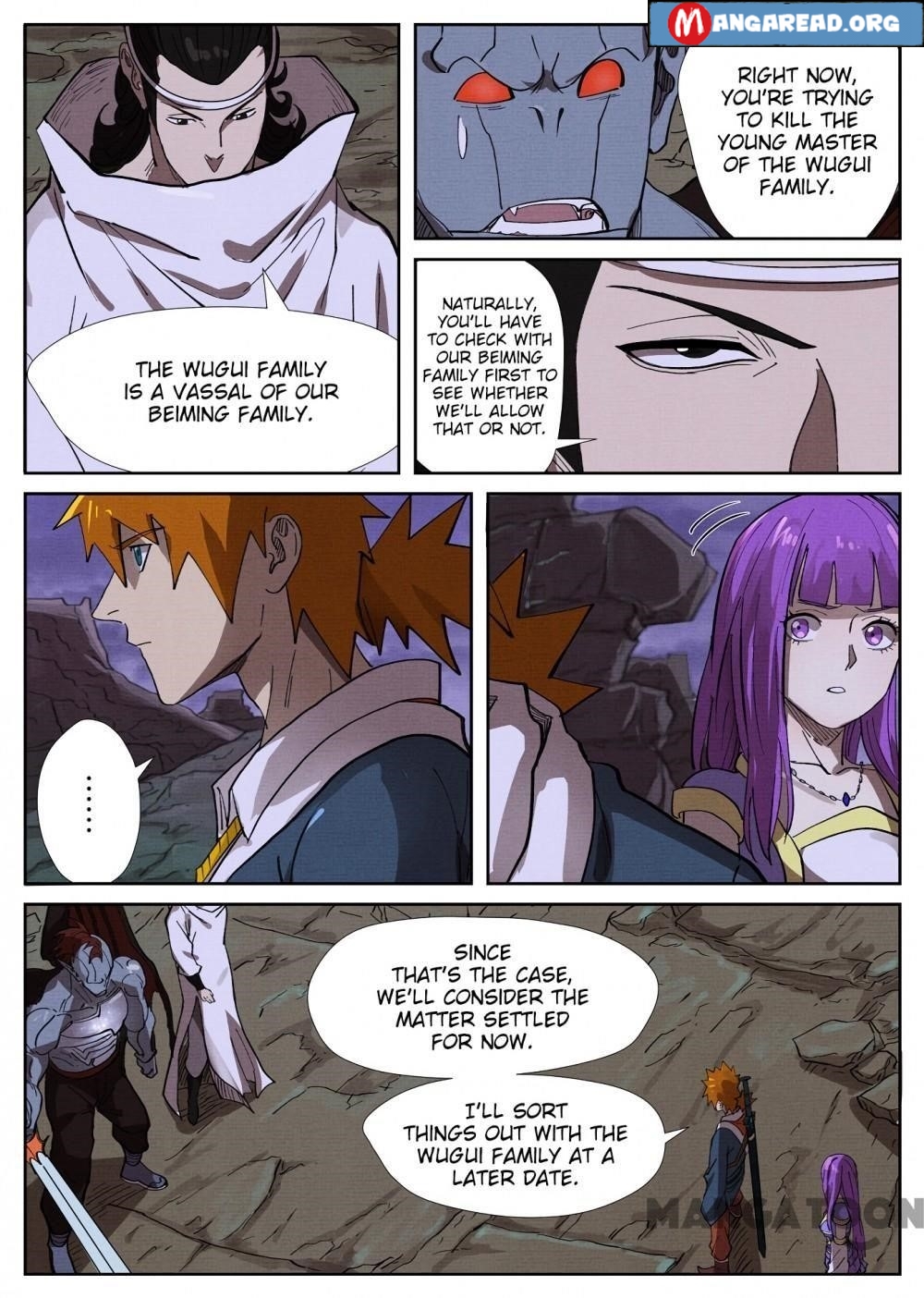 TALES OF DEMONS AND GODS Chapter 260 - Page 9 in English