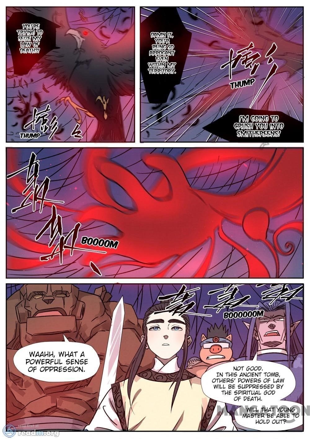 TALES OF DEMONS AND GODS Chapter 270.5 - Page 8 in English