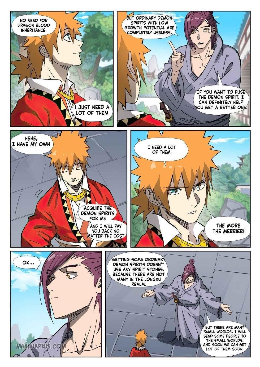 TALES OF DEMONS AND GODS Chapter 327 - Page 3 in English
