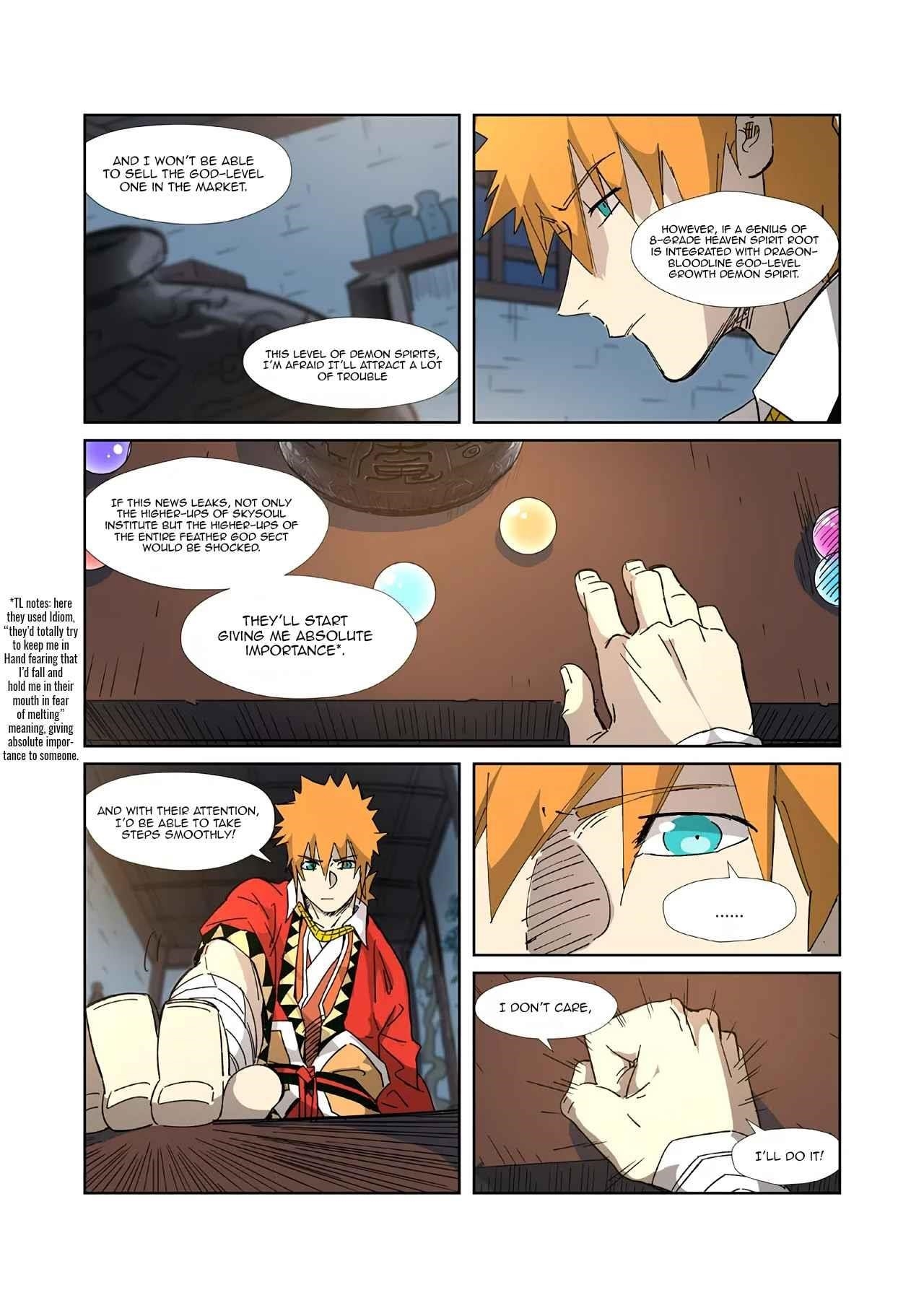 TALES OF DEMONS AND GODS Chapter 332.5 - Page 3 in English