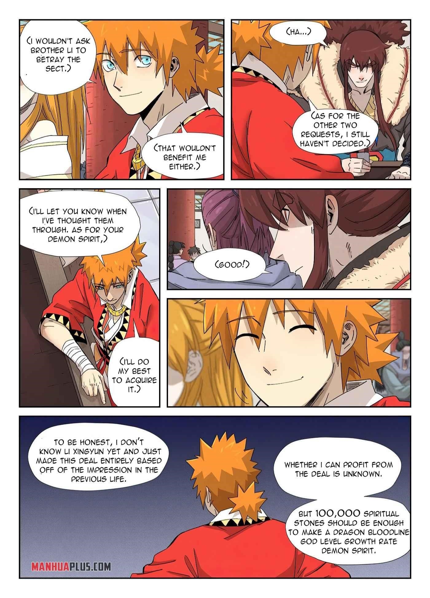 TALES OF DEMONS AND GODS Chapter 337.6 - Page 9 in English