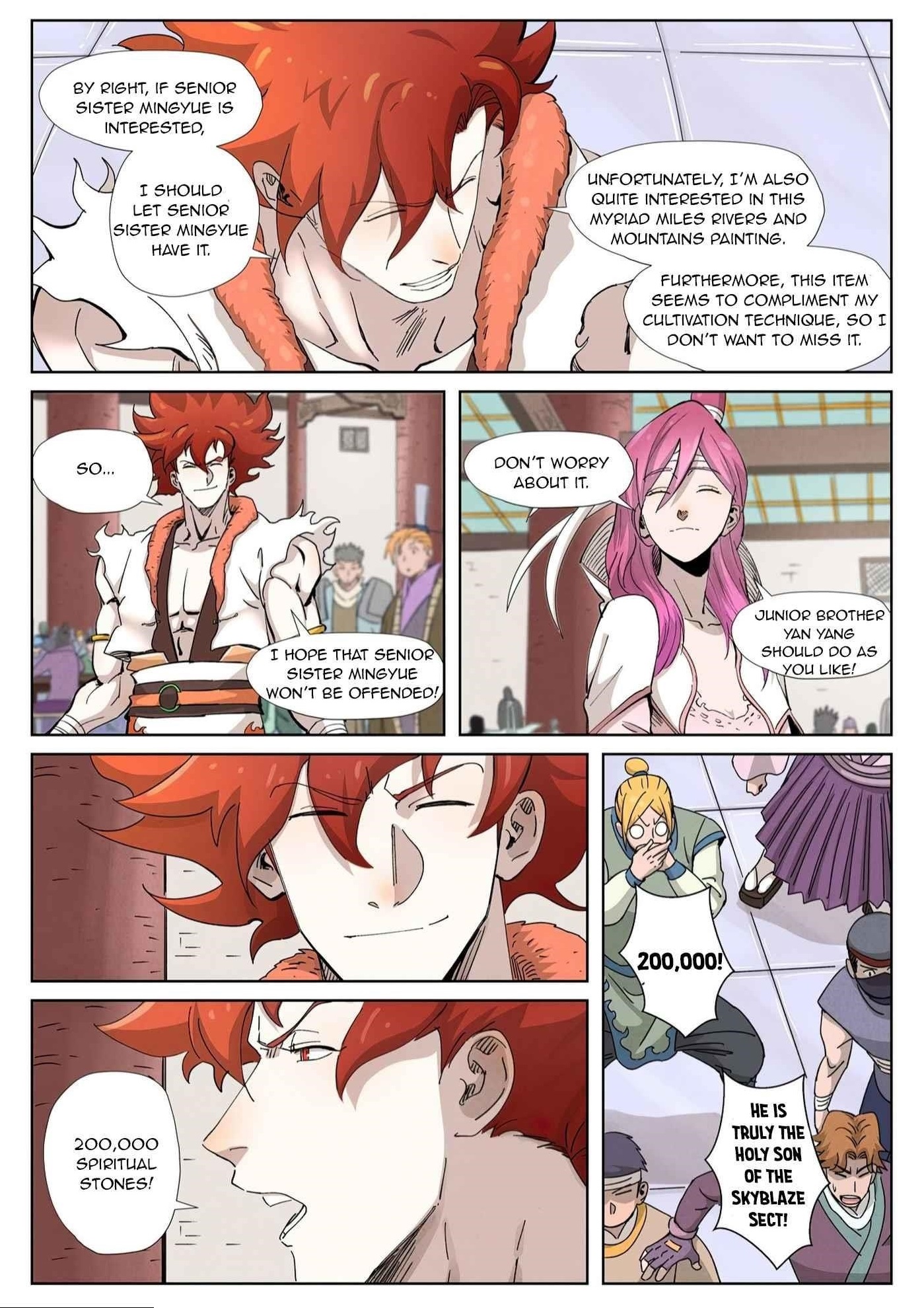 TALES OF DEMONS AND GODS Chapter 338.6 - Page 10 in English