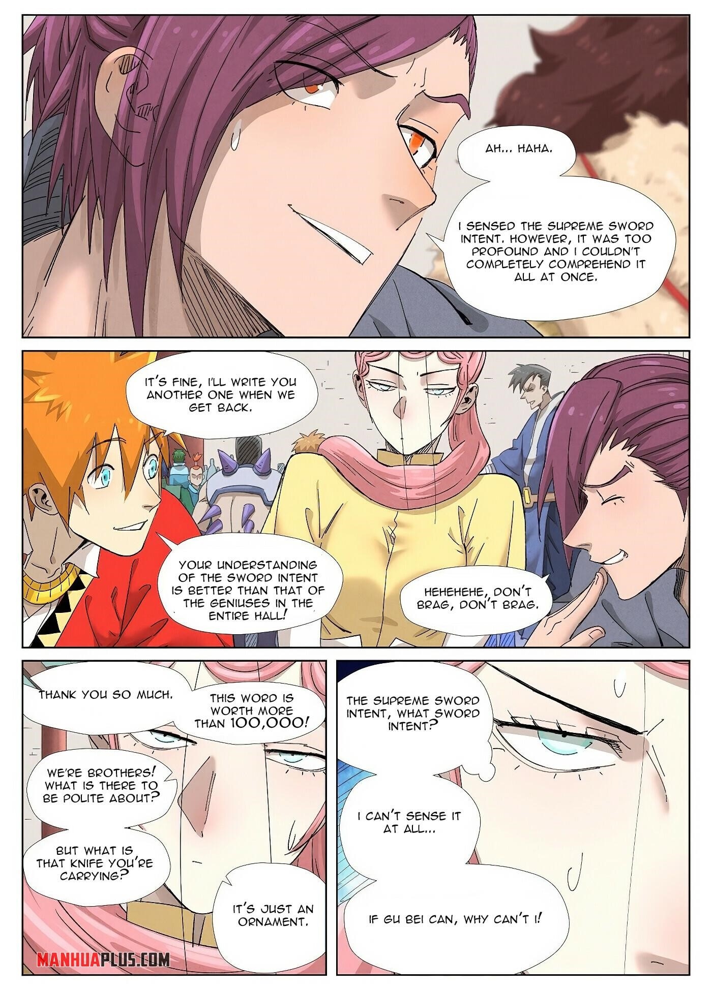 TALES OF DEMONS AND GODS Chapter 342.5 - Page 3 in English
