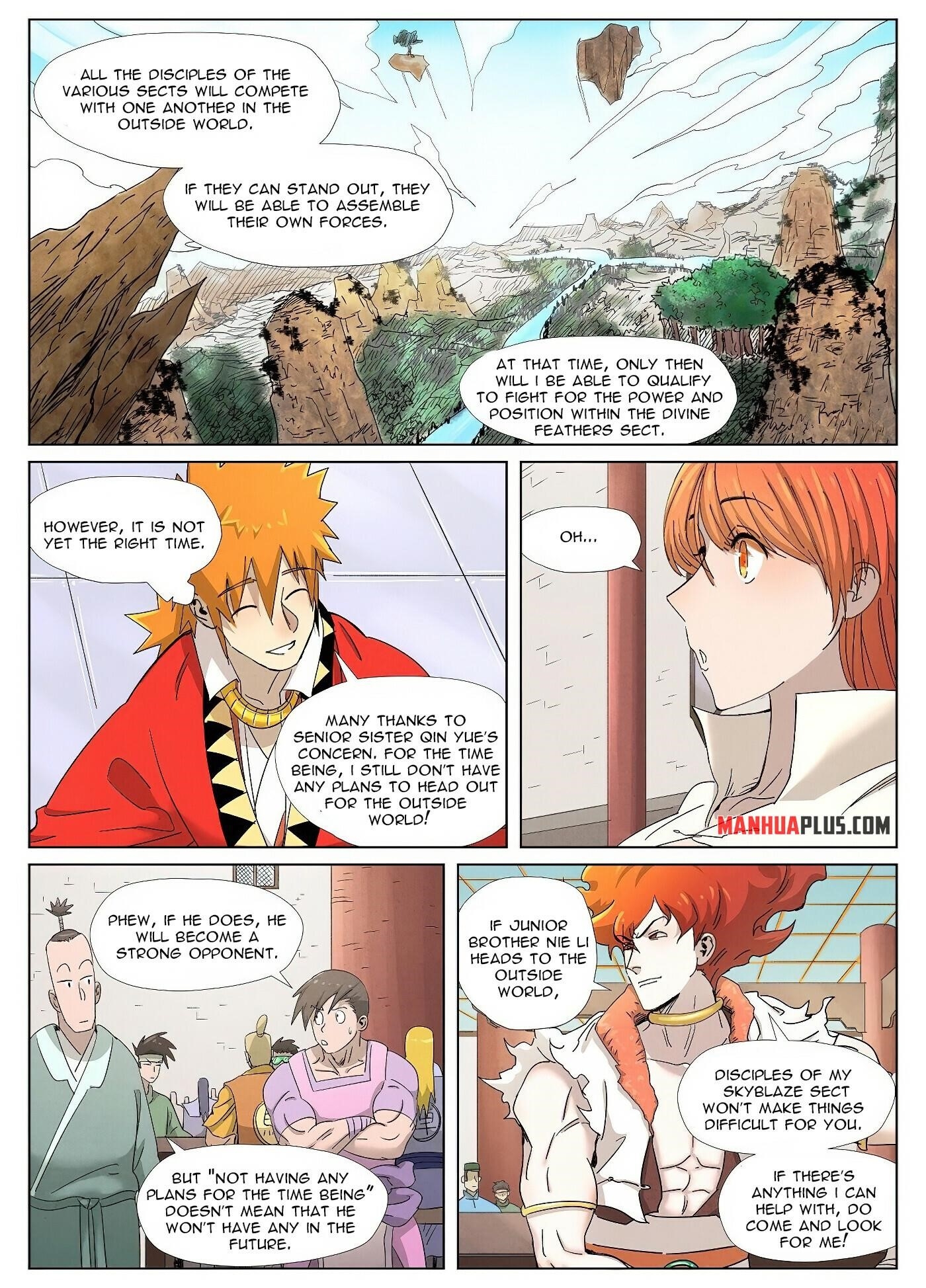 TALES OF DEMONS AND GODS Chapter 342.5 - Page 8 in English