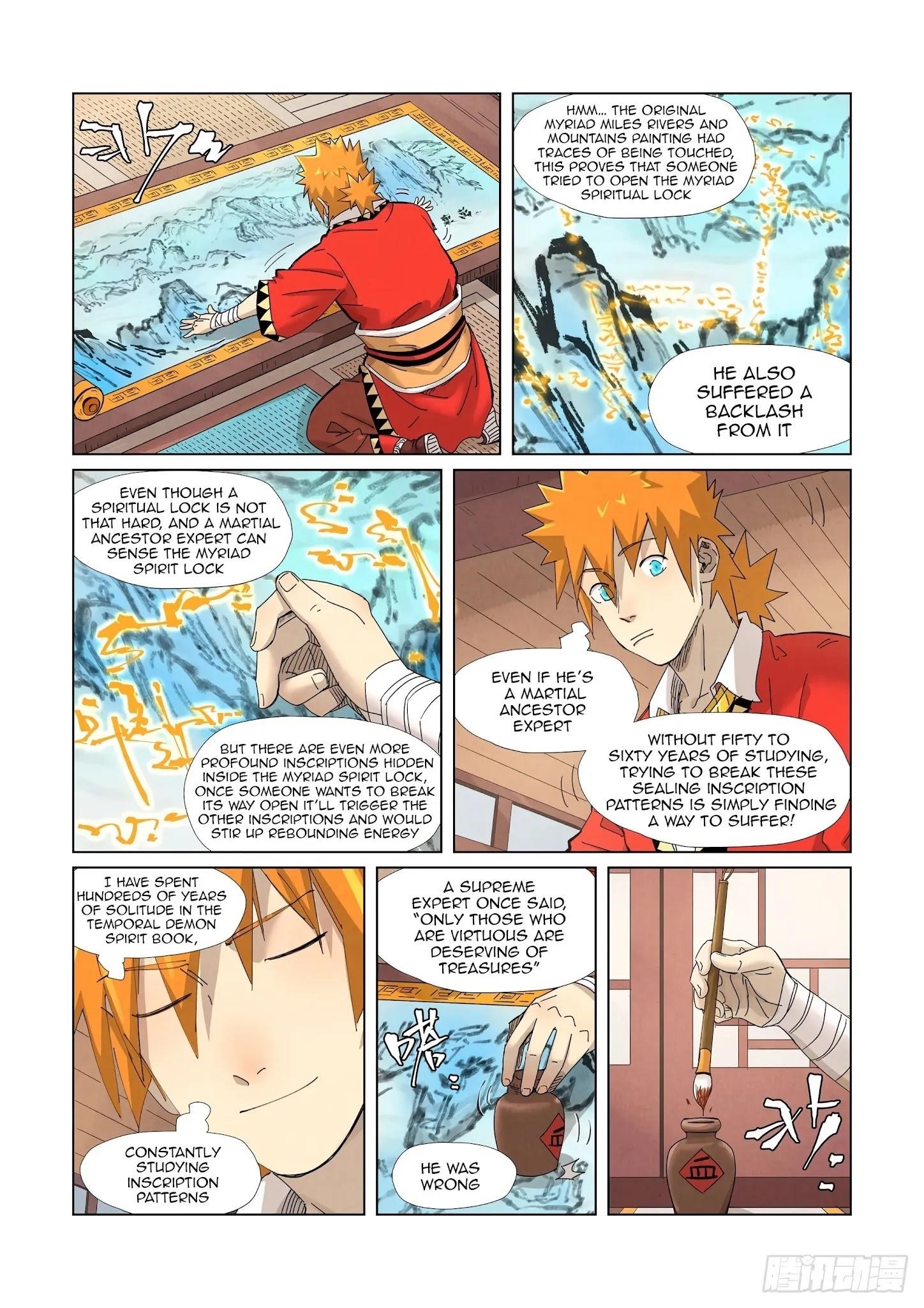TALES OF DEMONS AND GODS Chapter 346.1 - Page 9 in English