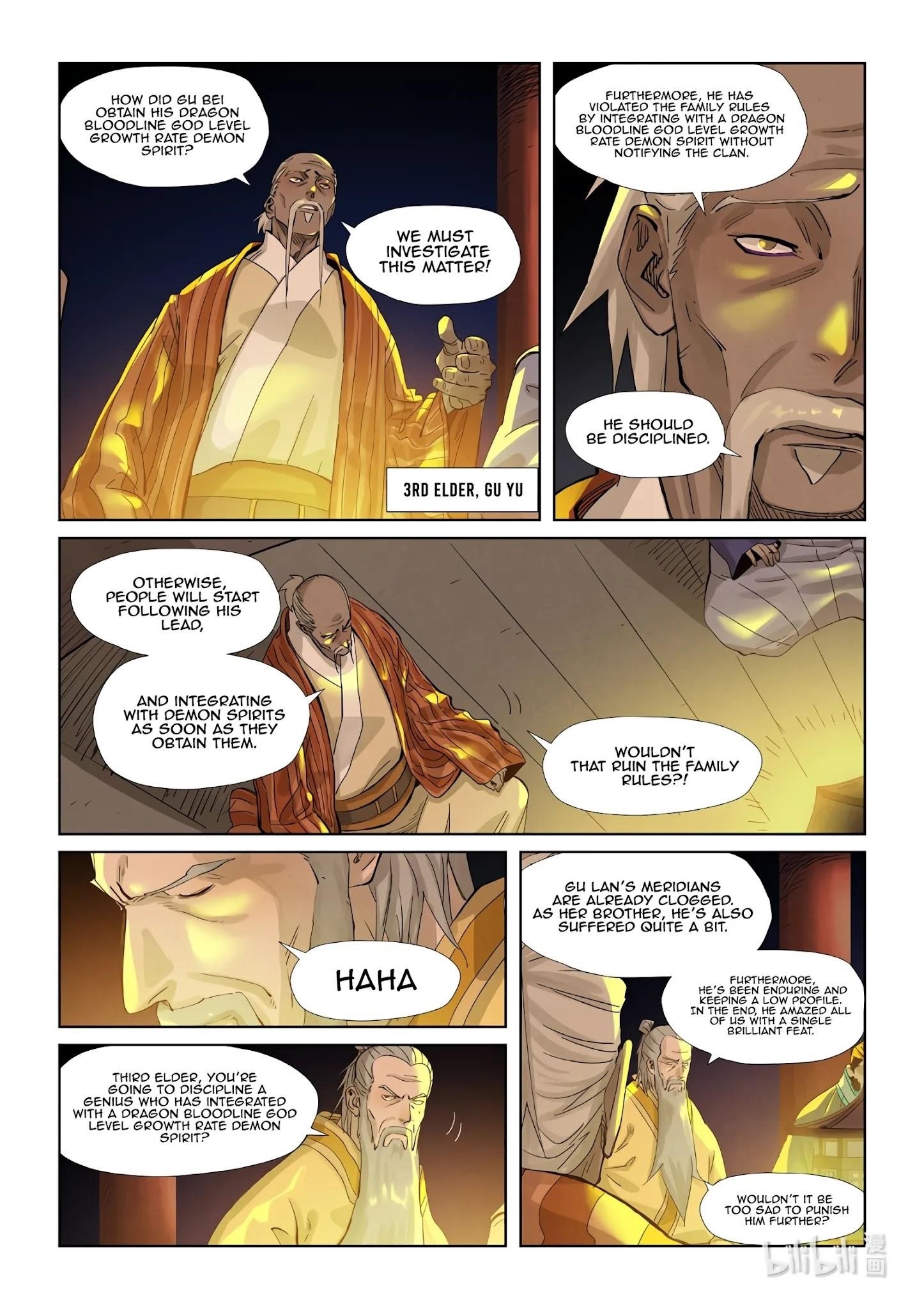 TALES OF DEMONS AND GODS Chapter 350.5 - Page 8 in English