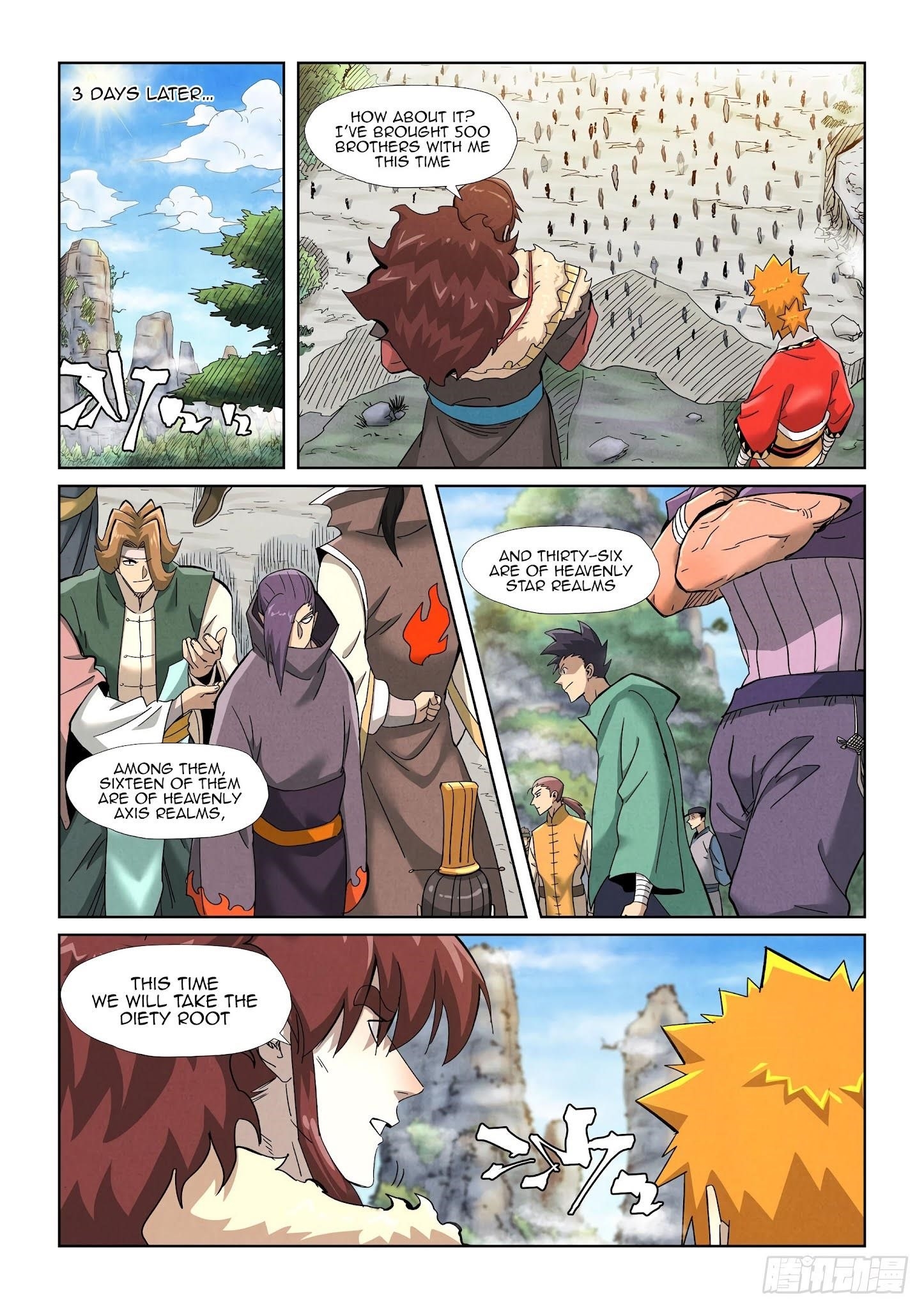 TALES OF DEMONS AND GODS Chapter 356.1 - Page 6 in English
