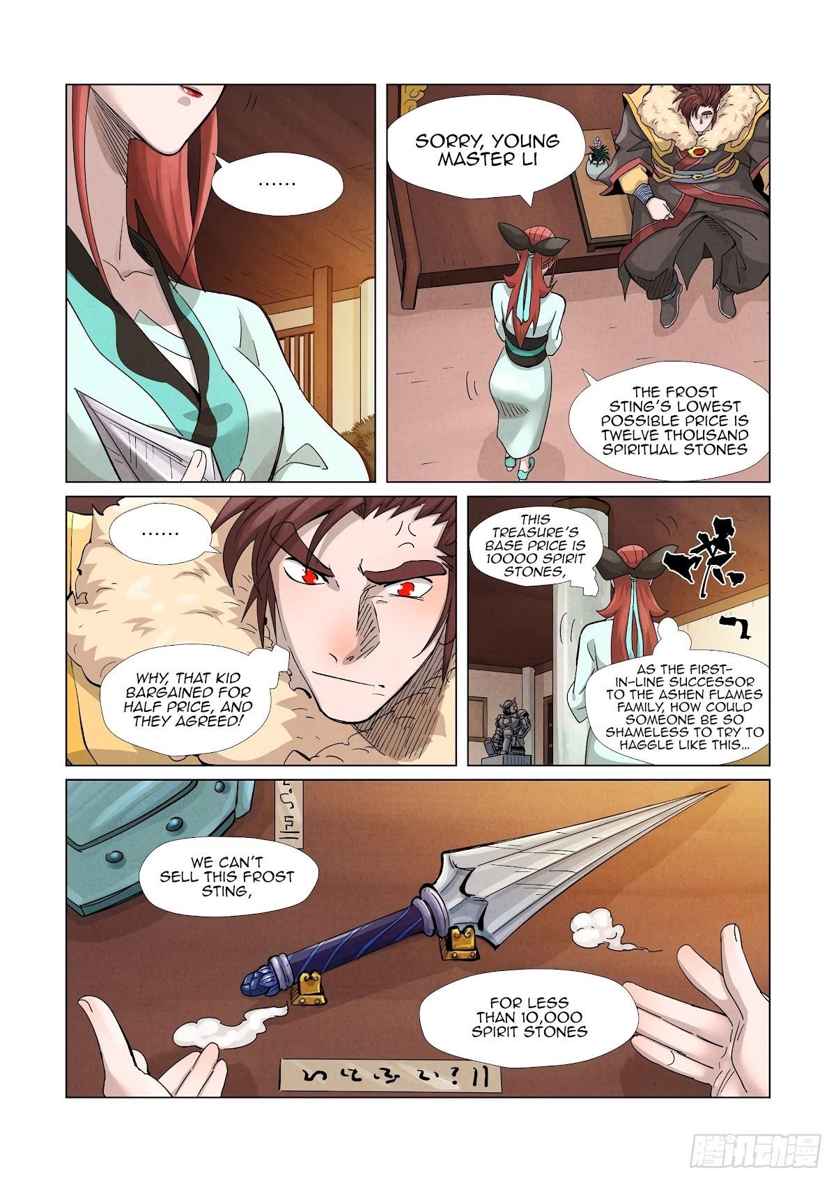 TALES OF DEMONS AND GODS Chapter 367.5 - Page 8 in English