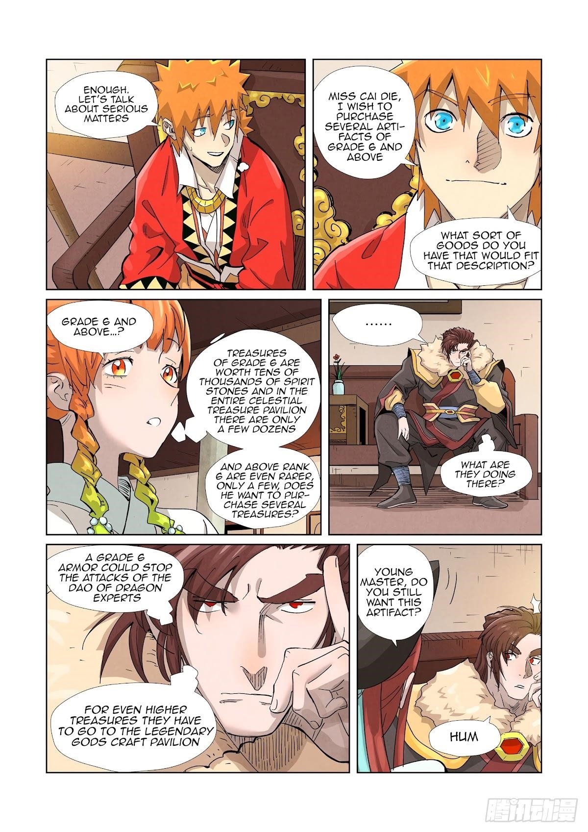 TALES OF DEMONS AND GODS Chapter 367 - Page 8 in English