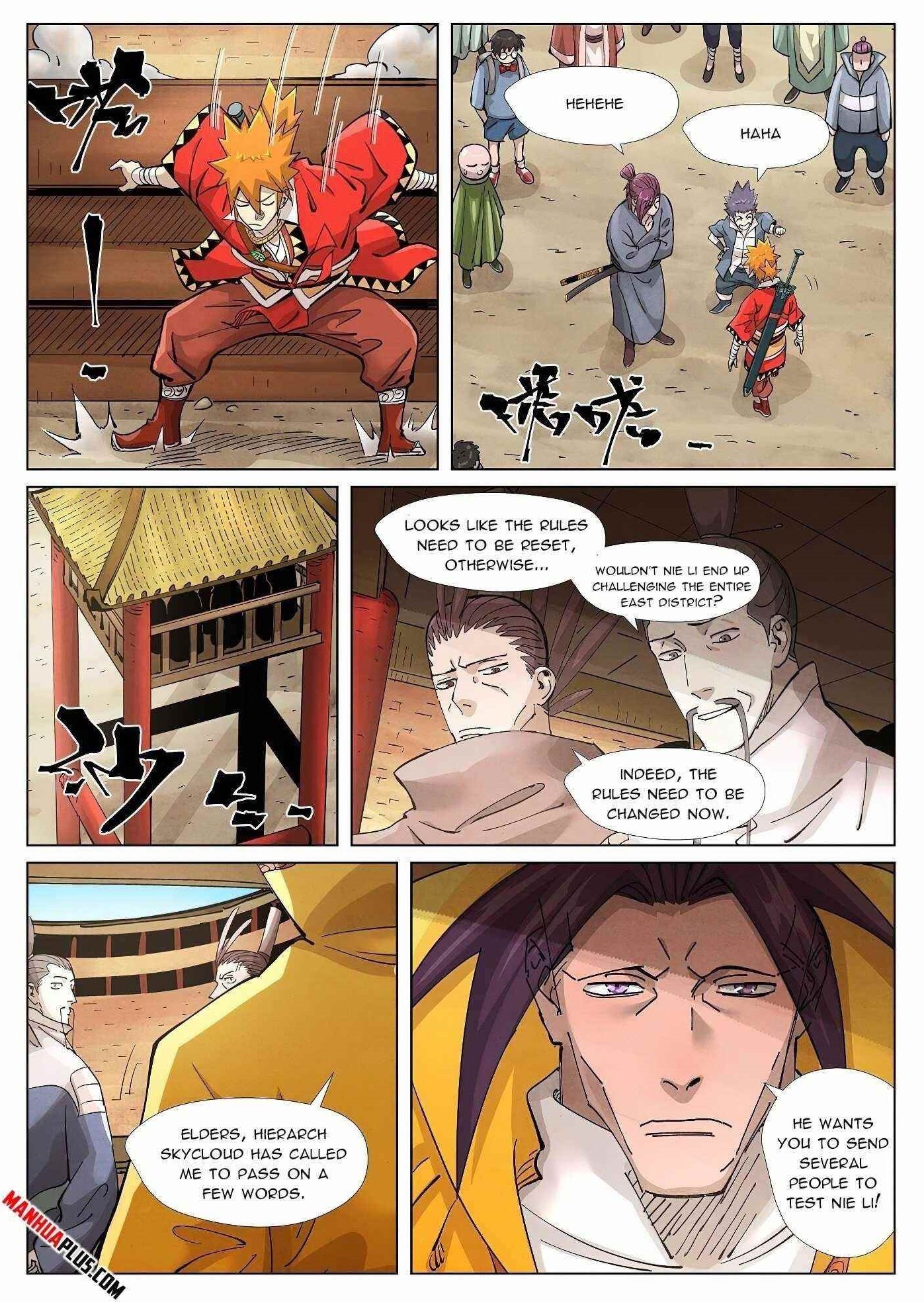 TALES OF DEMONS AND GODS Chapter 370.5 - Page 9 in English