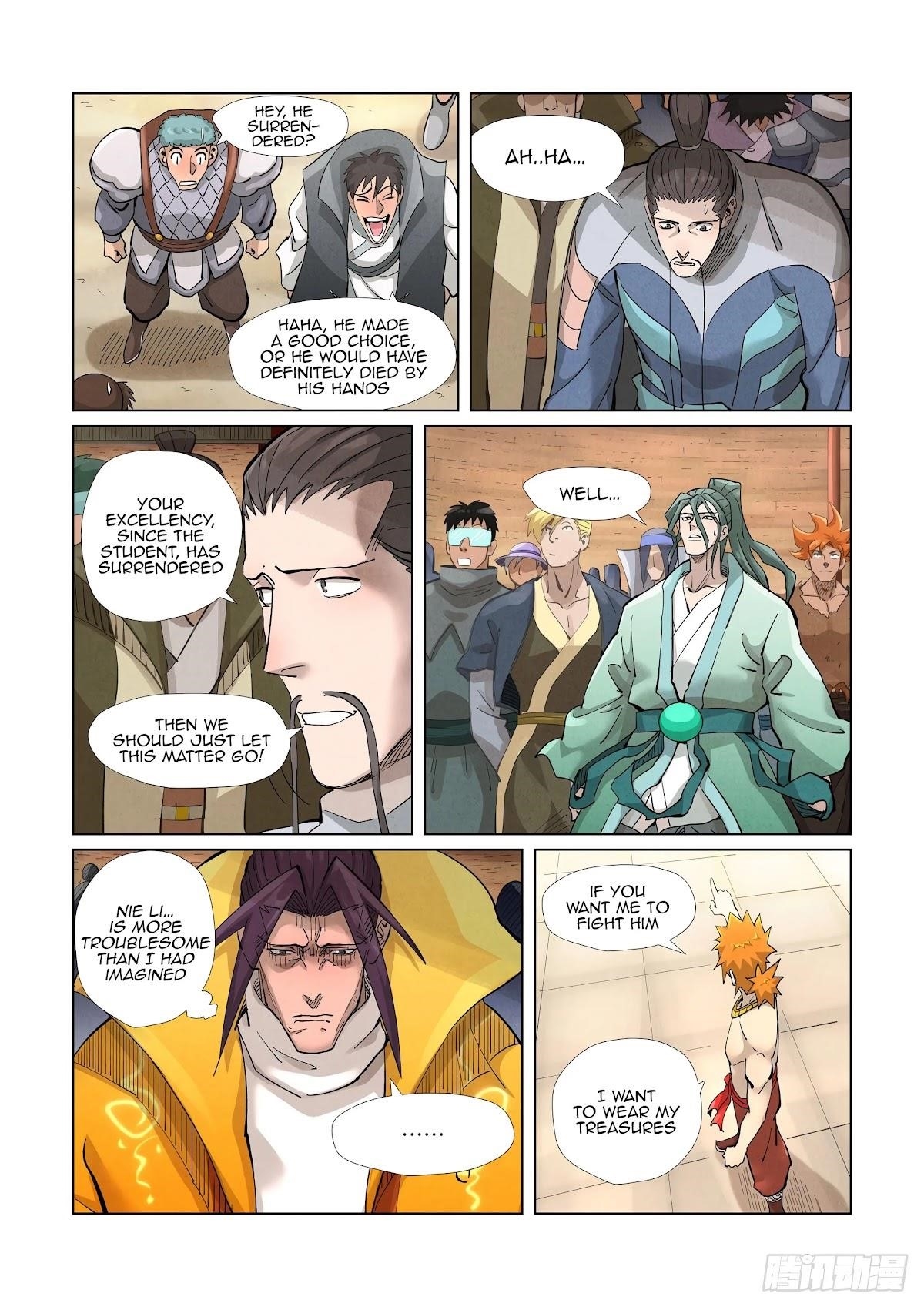 TALES OF DEMONS AND GODS Chapter 373.1 - Page 9 in English