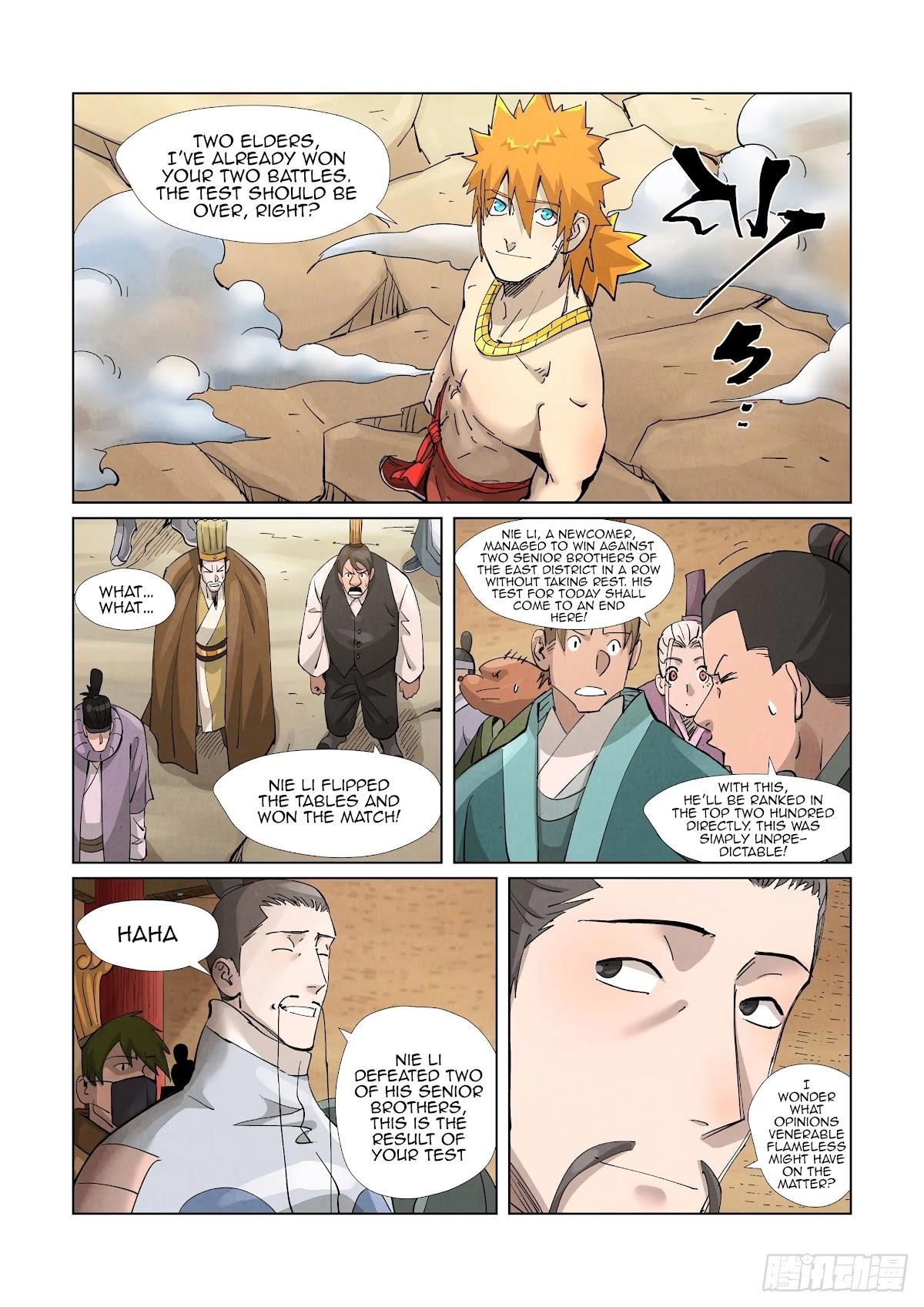 TALES OF DEMONS AND GODS Chapter 376 - Page 6 in English