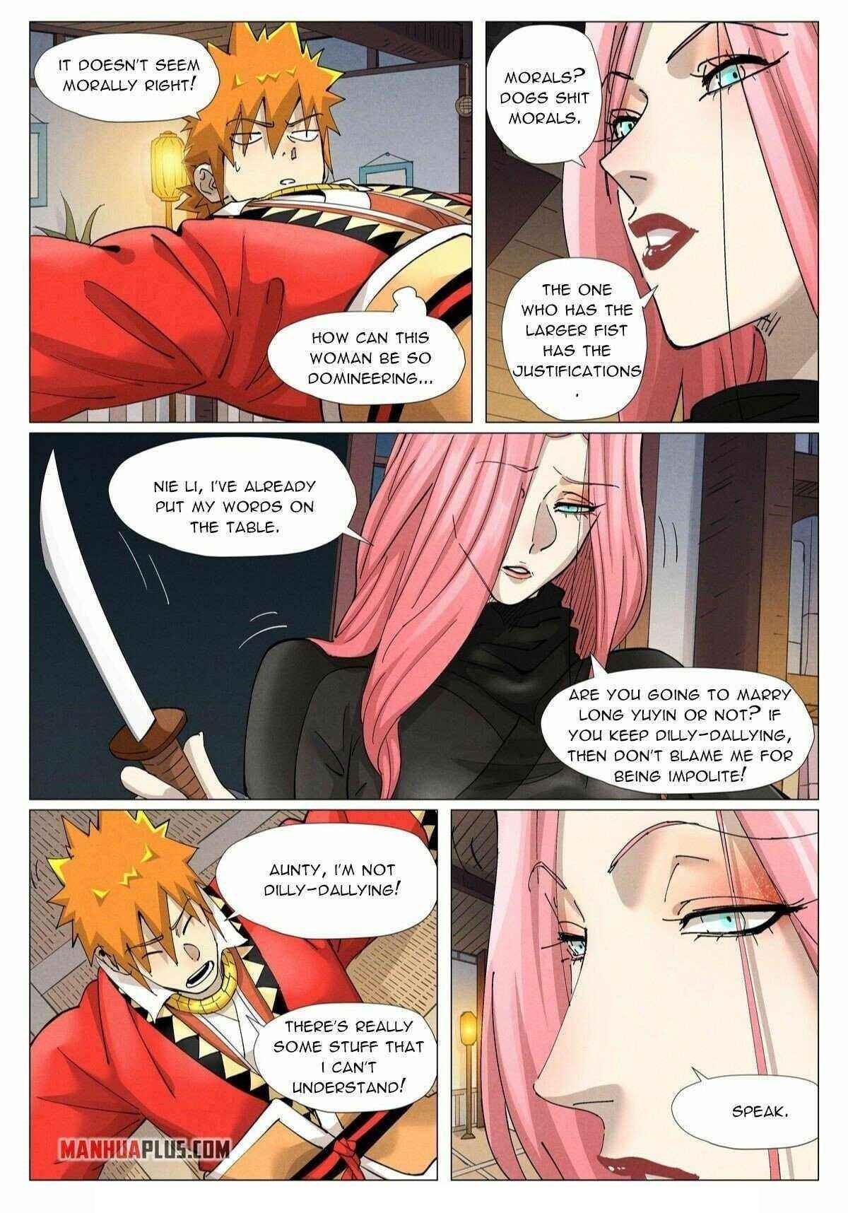 TALES OF DEMONS AND GODS Chapter 377.5 - Page 8 in English