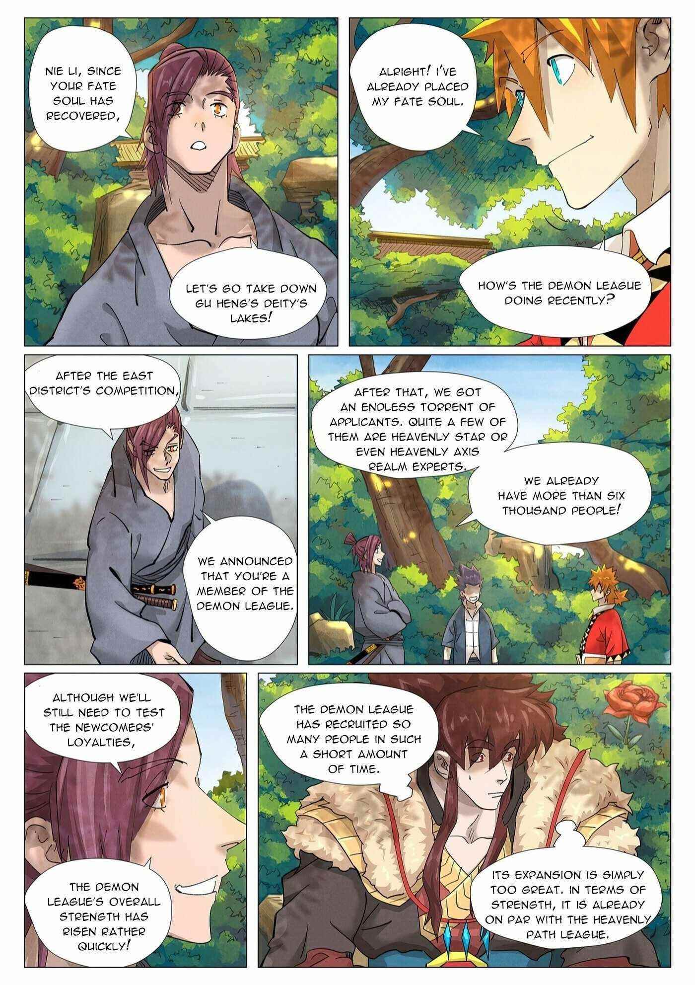 TALES OF DEMONS AND GODS Chapter 379.5 - Page 3 in English