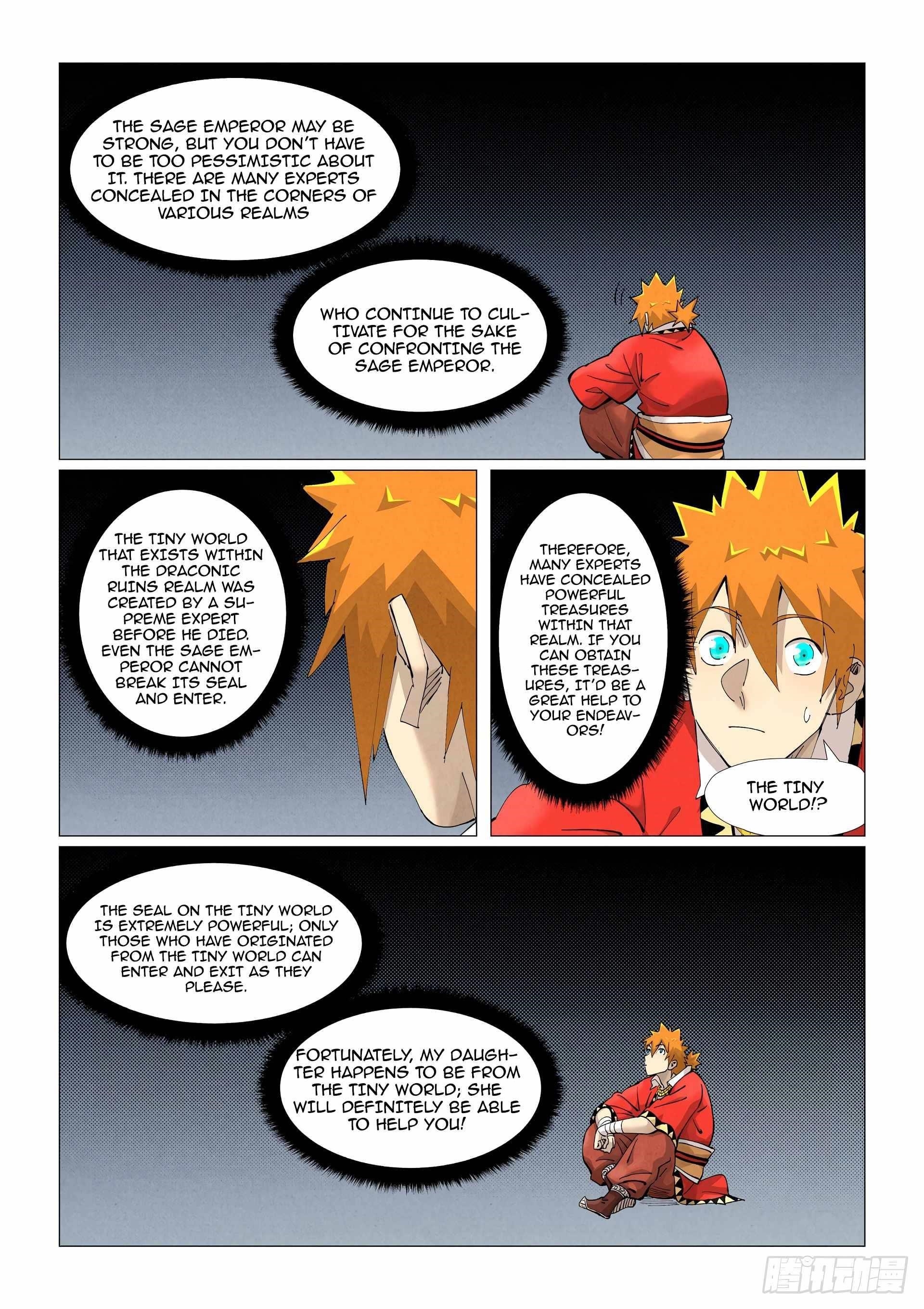 TALES OF DEMONS AND GODS Chapter 384.5 - Page 3 in English