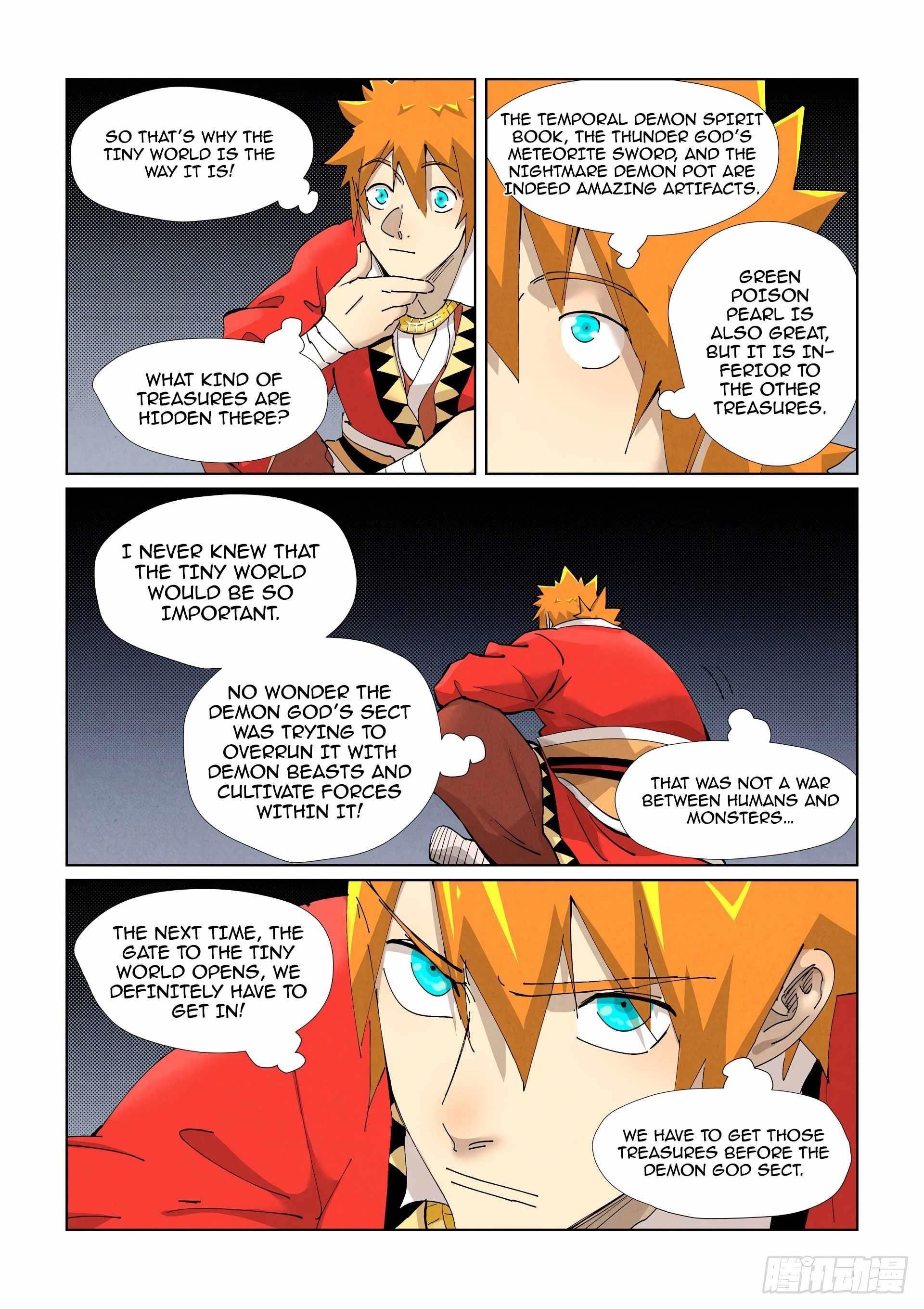 TALES OF DEMONS AND GODS Chapter 384.5 - Page 4 in English