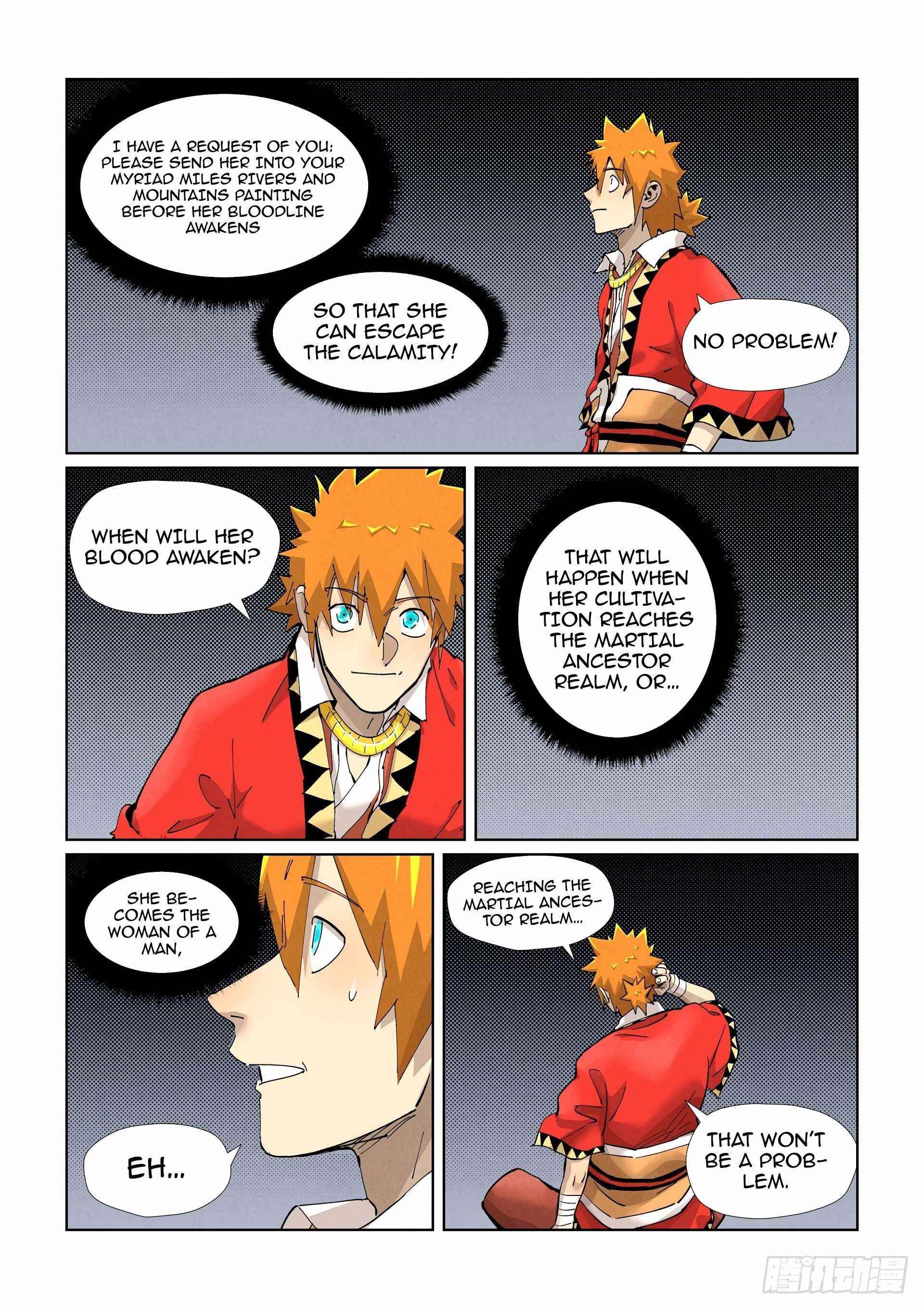 TALES OF DEMONS AND GODS Chapter 384 - Page 9 in English