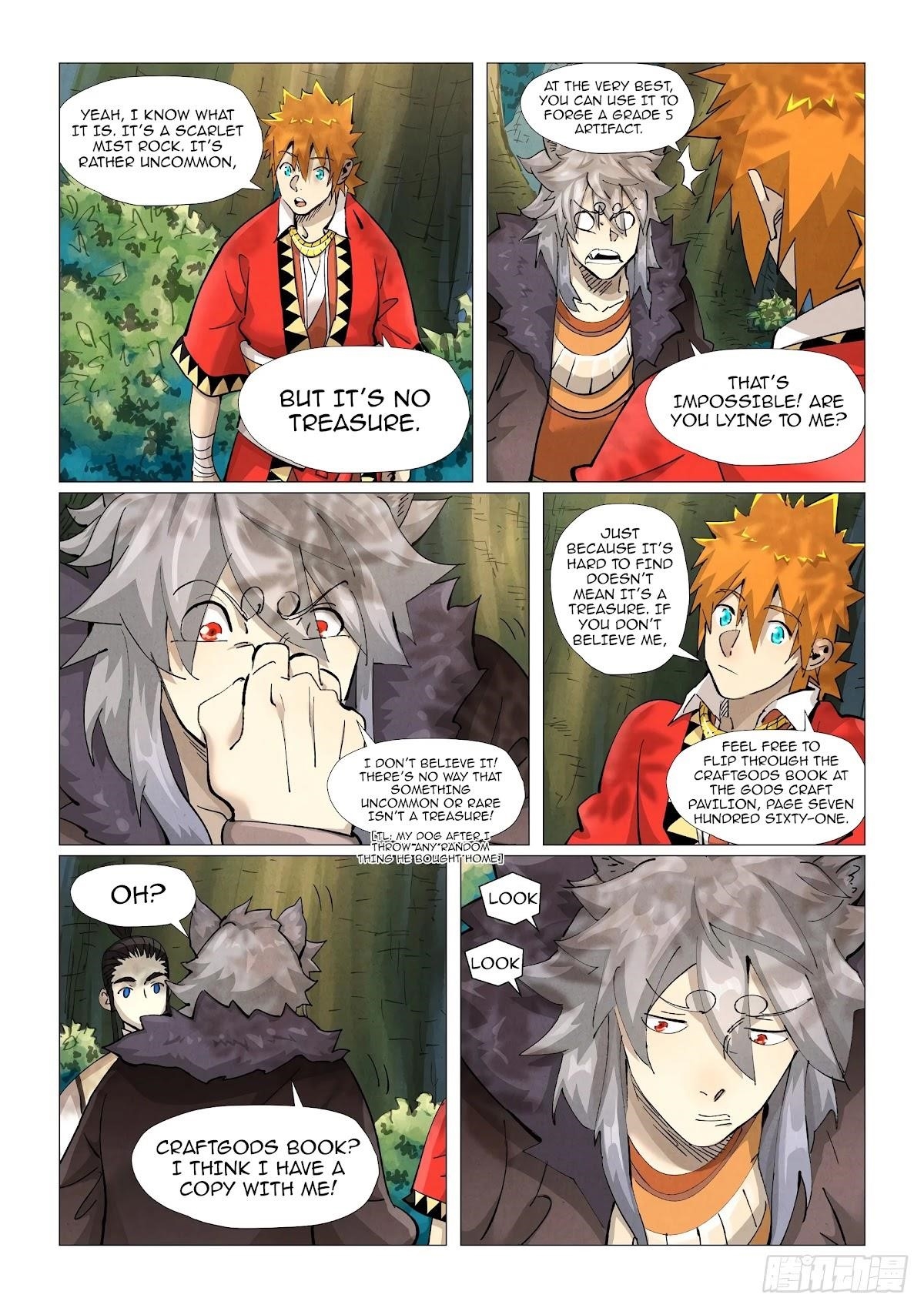 TALES OF DEMONS AND GODS Chapter 385.5 - Page 5 in English