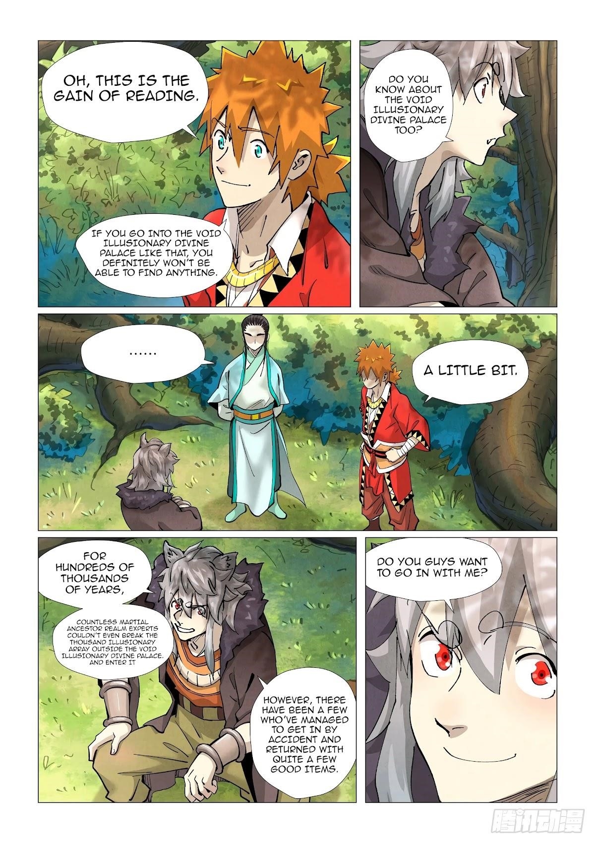 TALES OF DEMONS AND GODS Chapter 385.5 - Page 8 in English