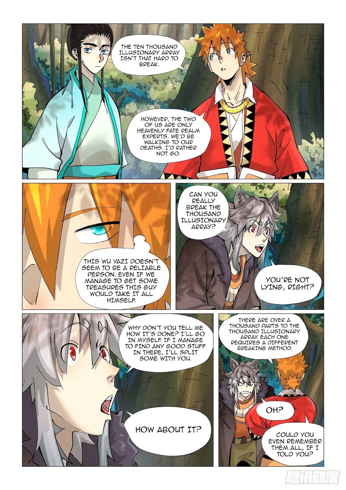 TALES OF DEMONS AND GODS Chapter 385.5 - Page 9 in English