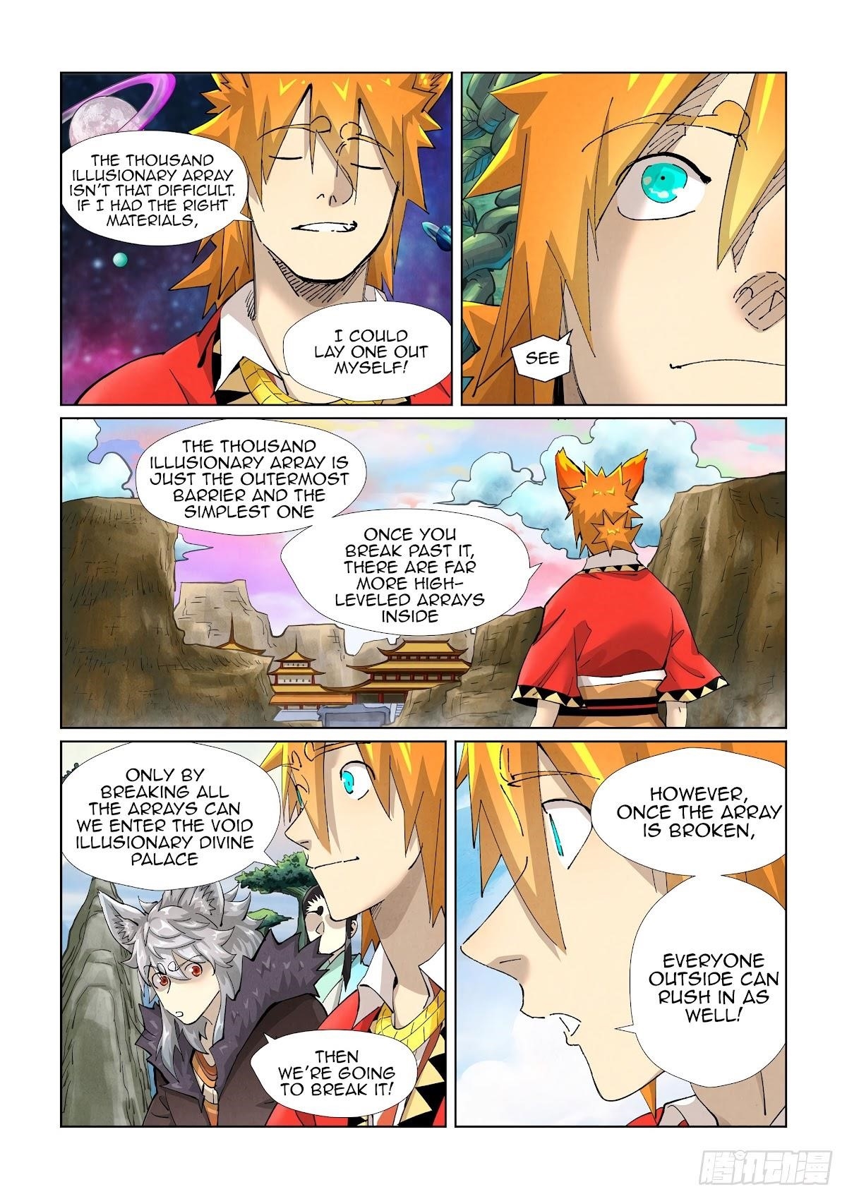 TALES OF DEMONS AND GODS Chapter 389.5 - Page 5 in English