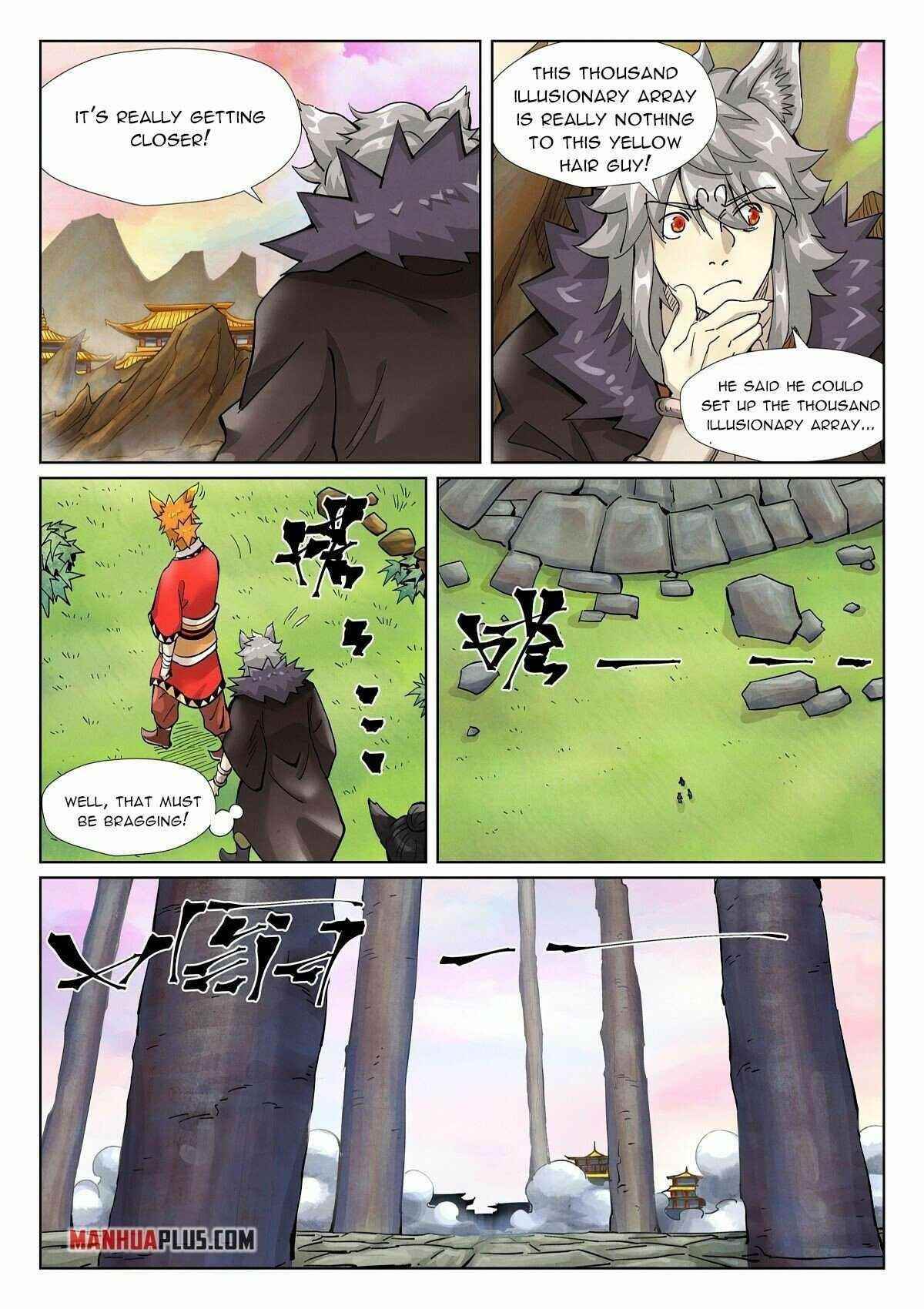 TALES OF DEMONS AND GODS Chapter 390.5 - Page 4 in English