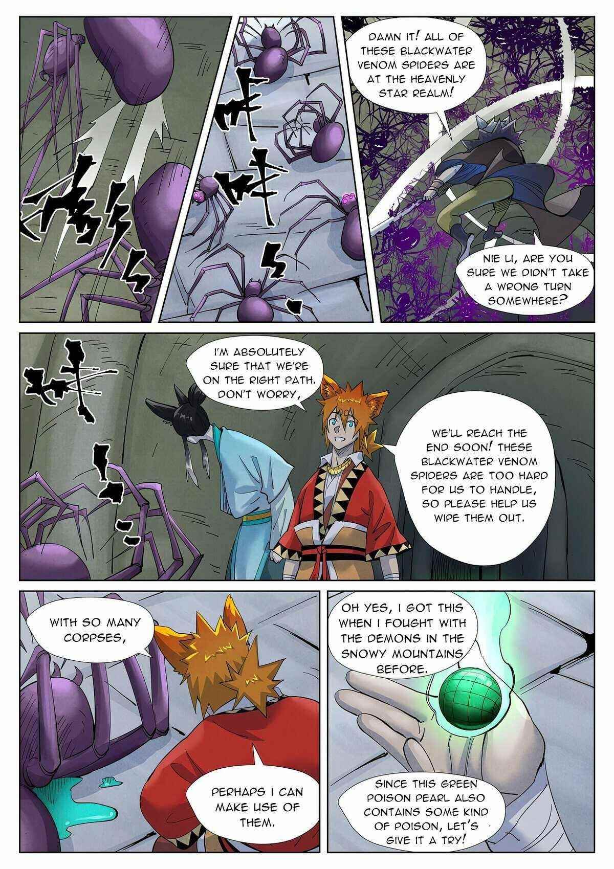 TALES OF DEMONS AND GODS Chapter 394 - Page 9 in English