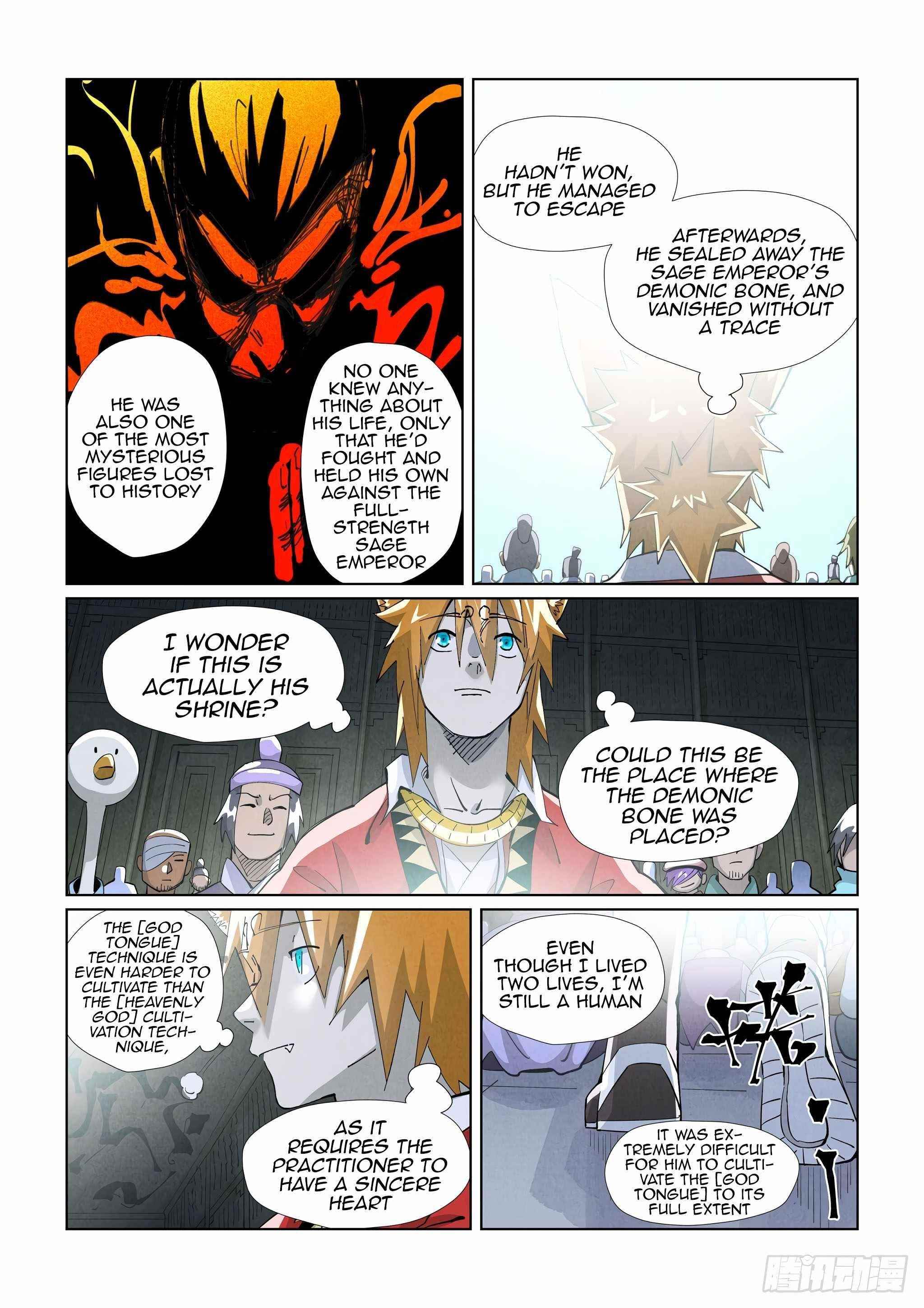 TALES OF DEMONS AND GODS Chapter 395.5 - Page 9 in English