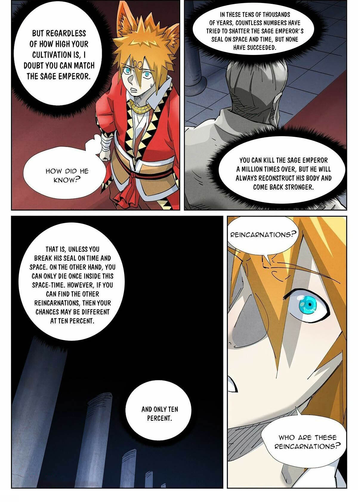 TALES OF DEMONS AND GODS Chapter 397.5 - Page 8 in English