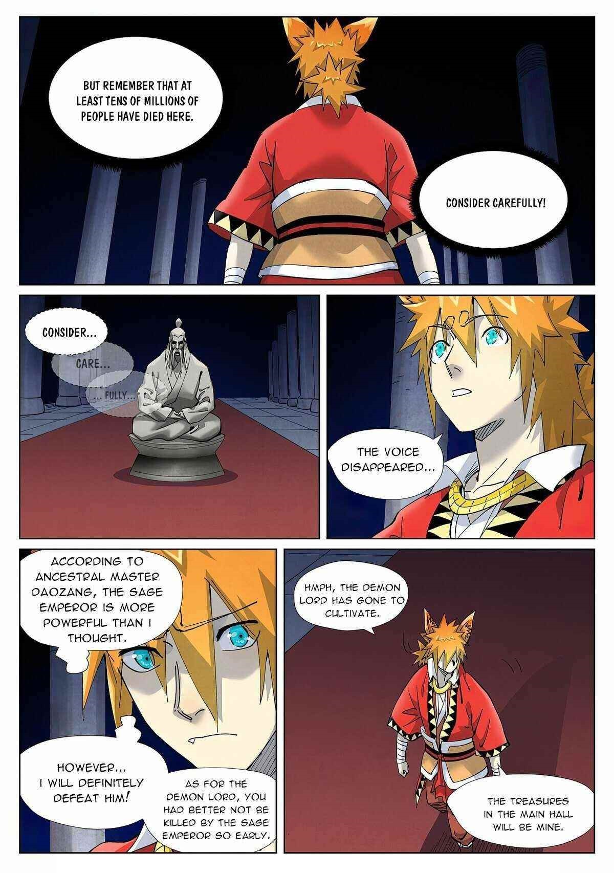 TALES OF DEMONS AND GODS Chapter 398.5 - Page 4 in English