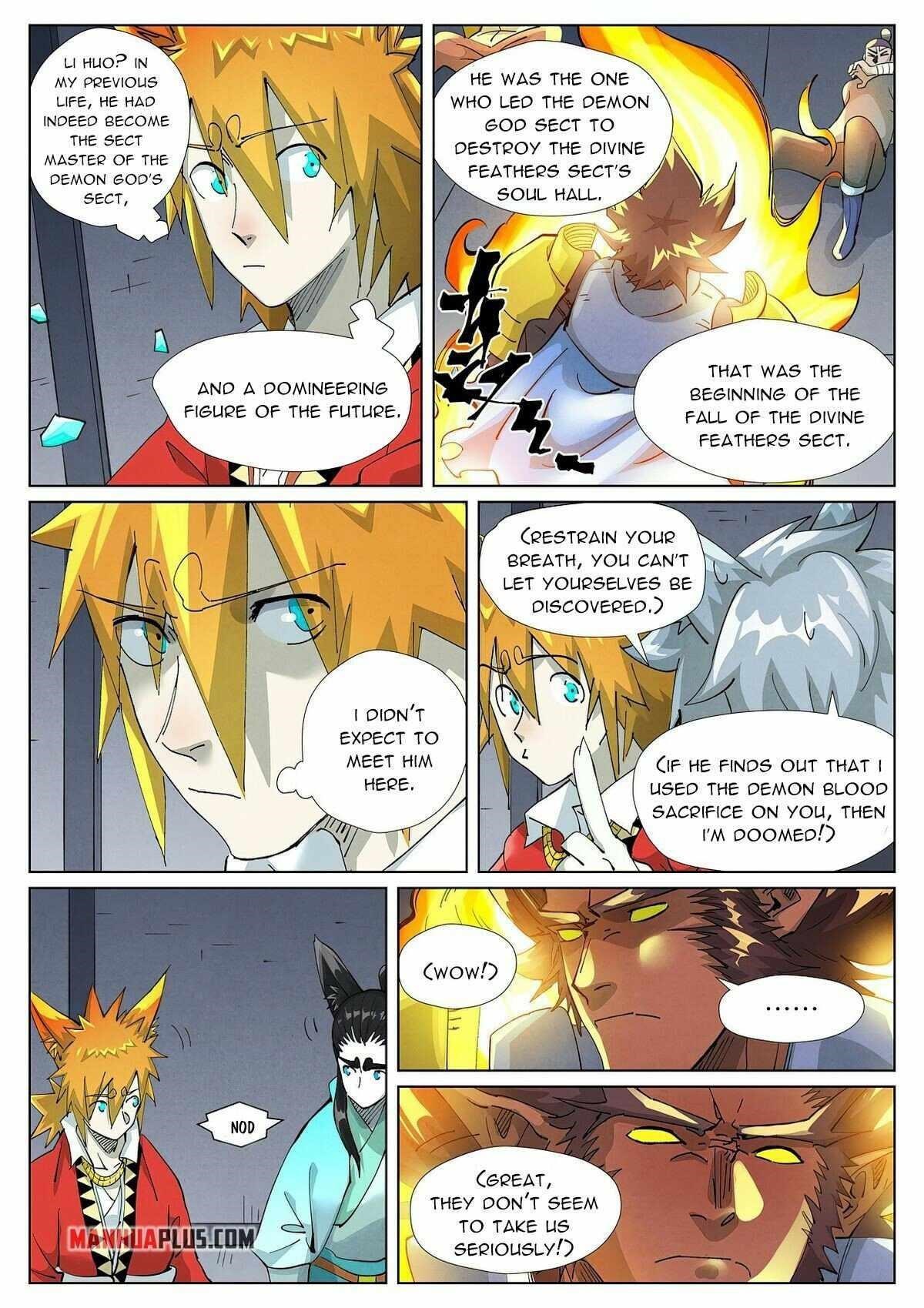 TALES OF DEMONS AND GODS Chapter 400.5 - Page 6 in English