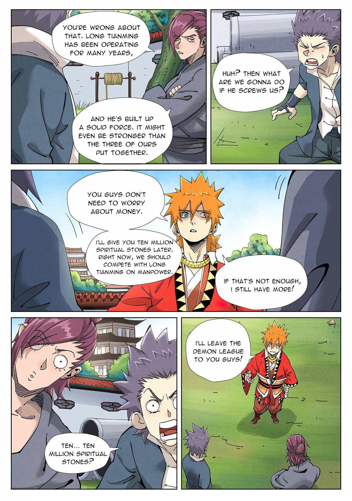 TALES OF DEMONS AND GODS Chapter 413.1 - Page 4 in English