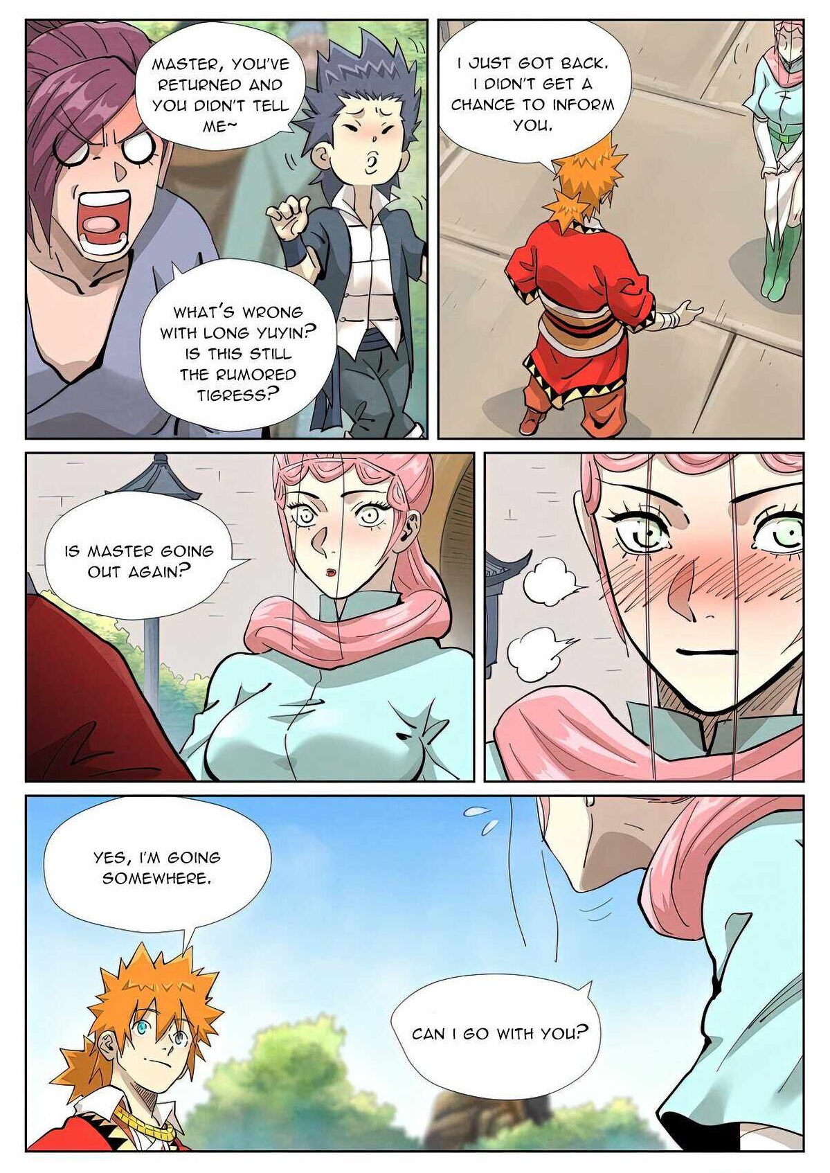 TALES OF DEMONS AND GODS Chapter 415 - Page 10 in English