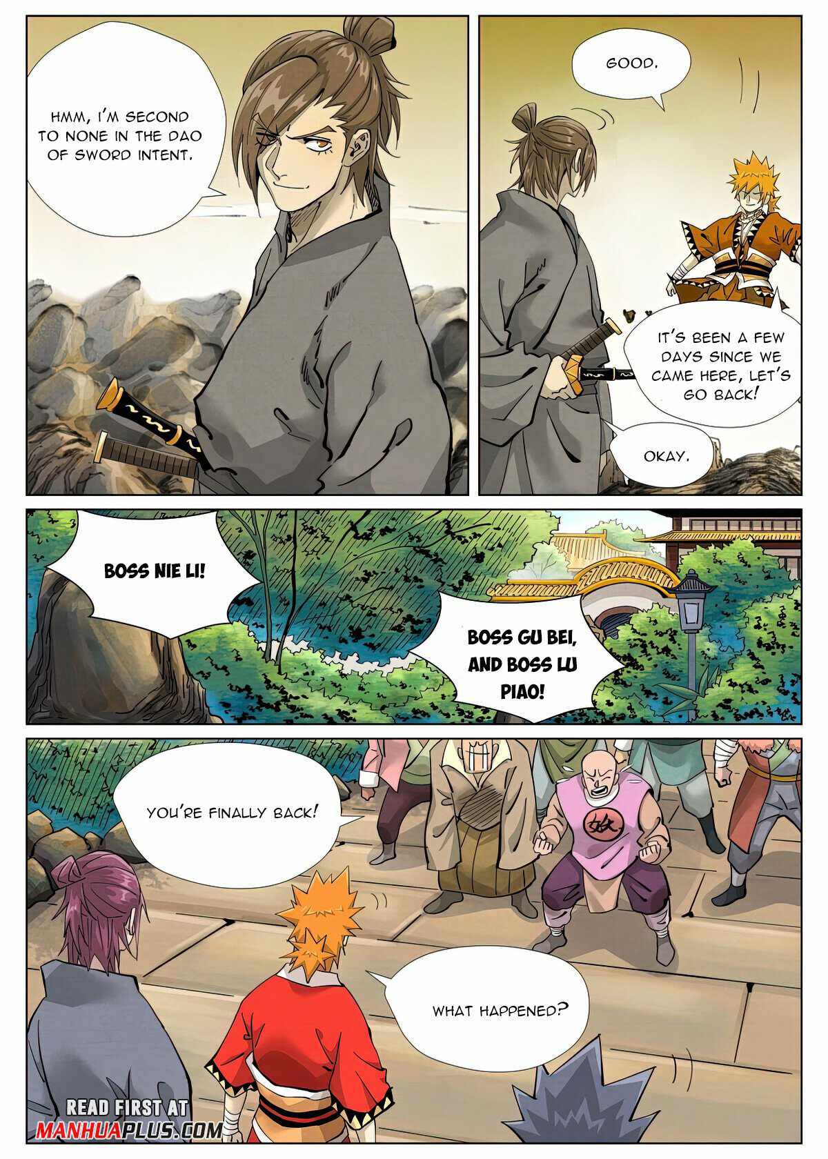 TALES OF DEMONS AND GODS Chapter 415 - Page 3 in English