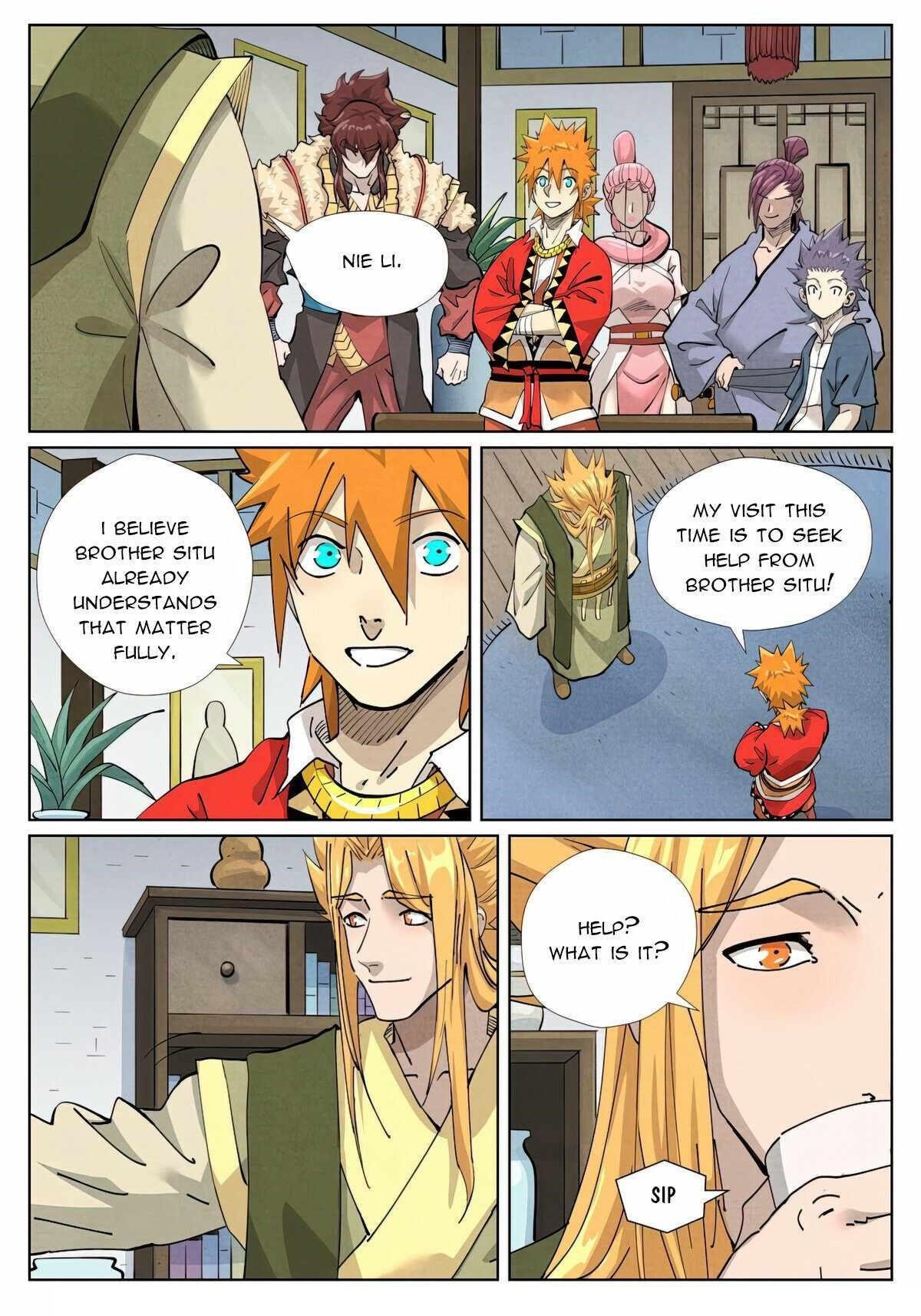 TALES OF DEMONS AND GODS Chapter 424.5 - Page 3 in English