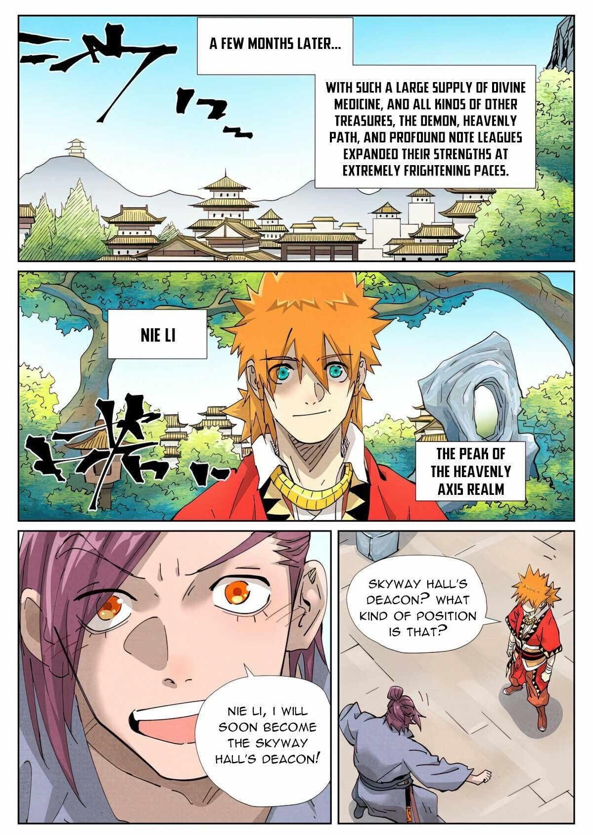 TALES OF DEMONS AND GODS Chapter 424.5 - Page 9 in English