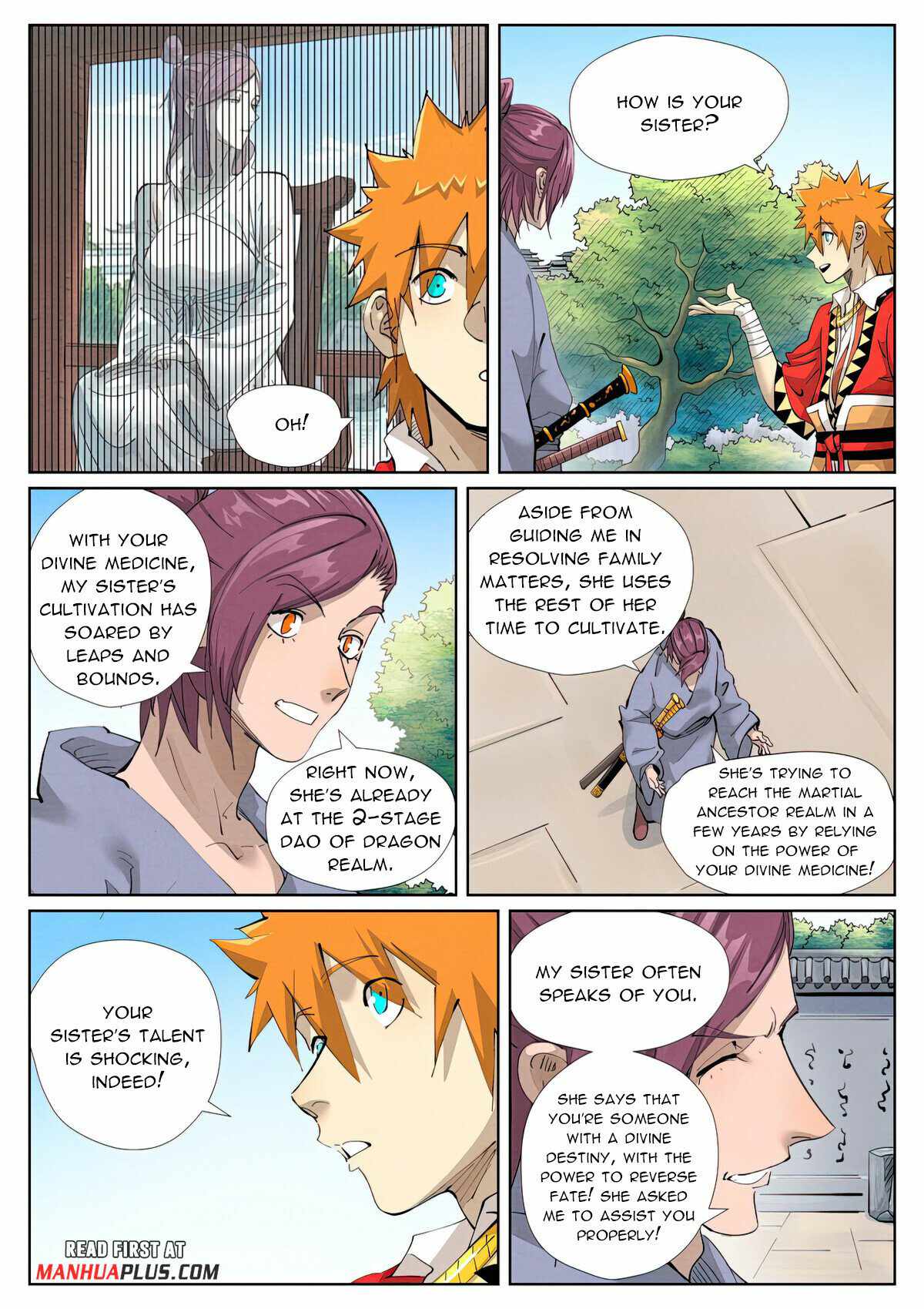 TALES OF DEMONS AND GODS Chapter 425.1 - Page 3 in English